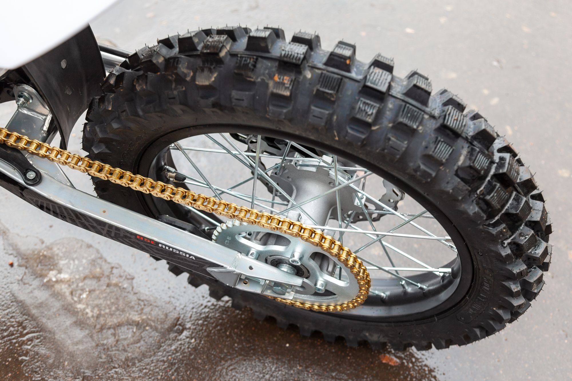 Кроссовый мотоцикл BSE Z1 150e 19/16 Zebra Yellow 1