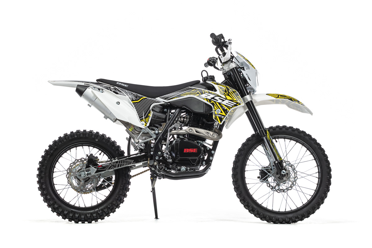 Кроссовый мотоцикл BSE Z1 150e 19/16 Zebra Yellow 1