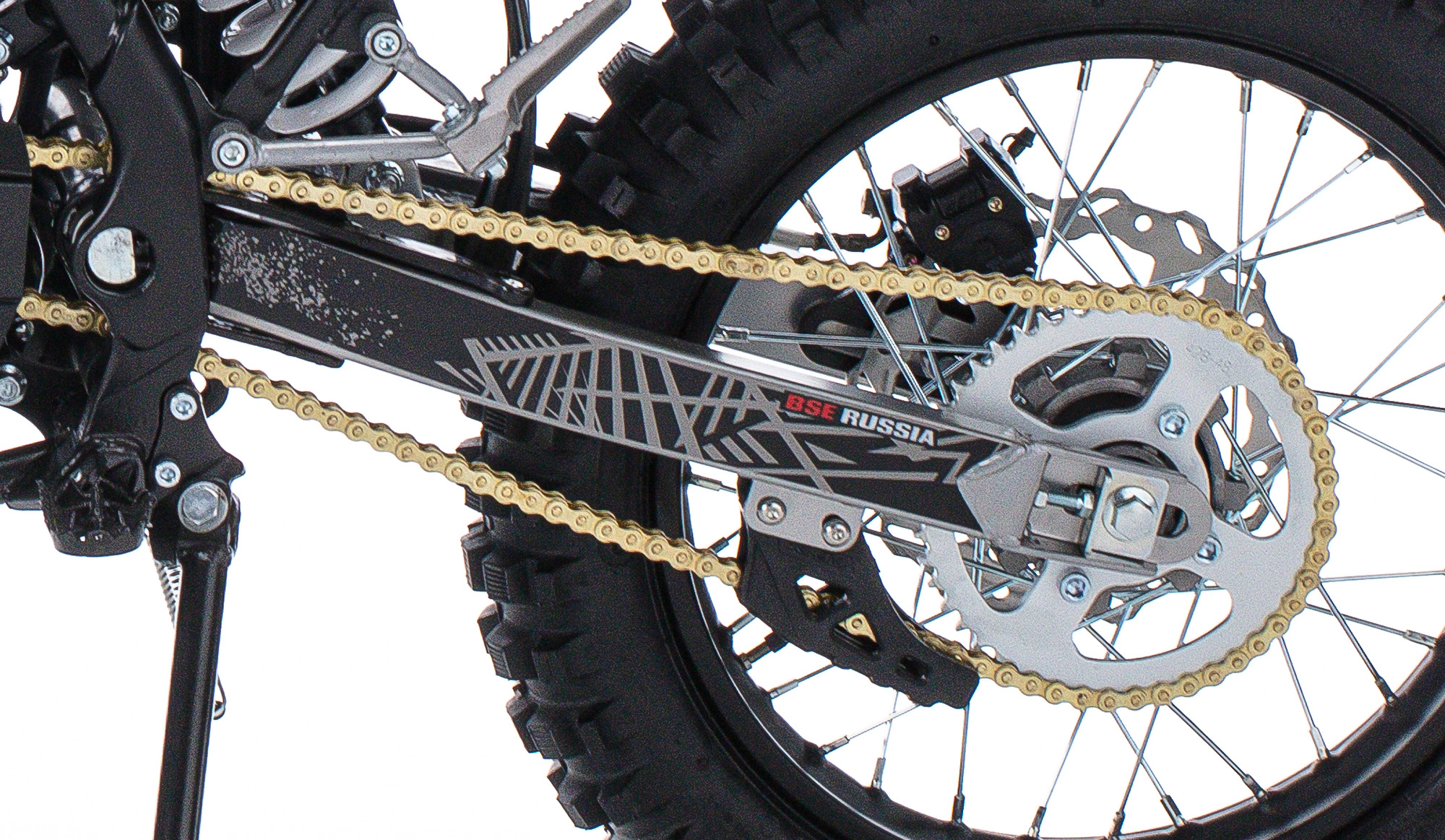 Кроссовый мотоцикл BSE Z1 150e 19/16 Zebra Yellow 2