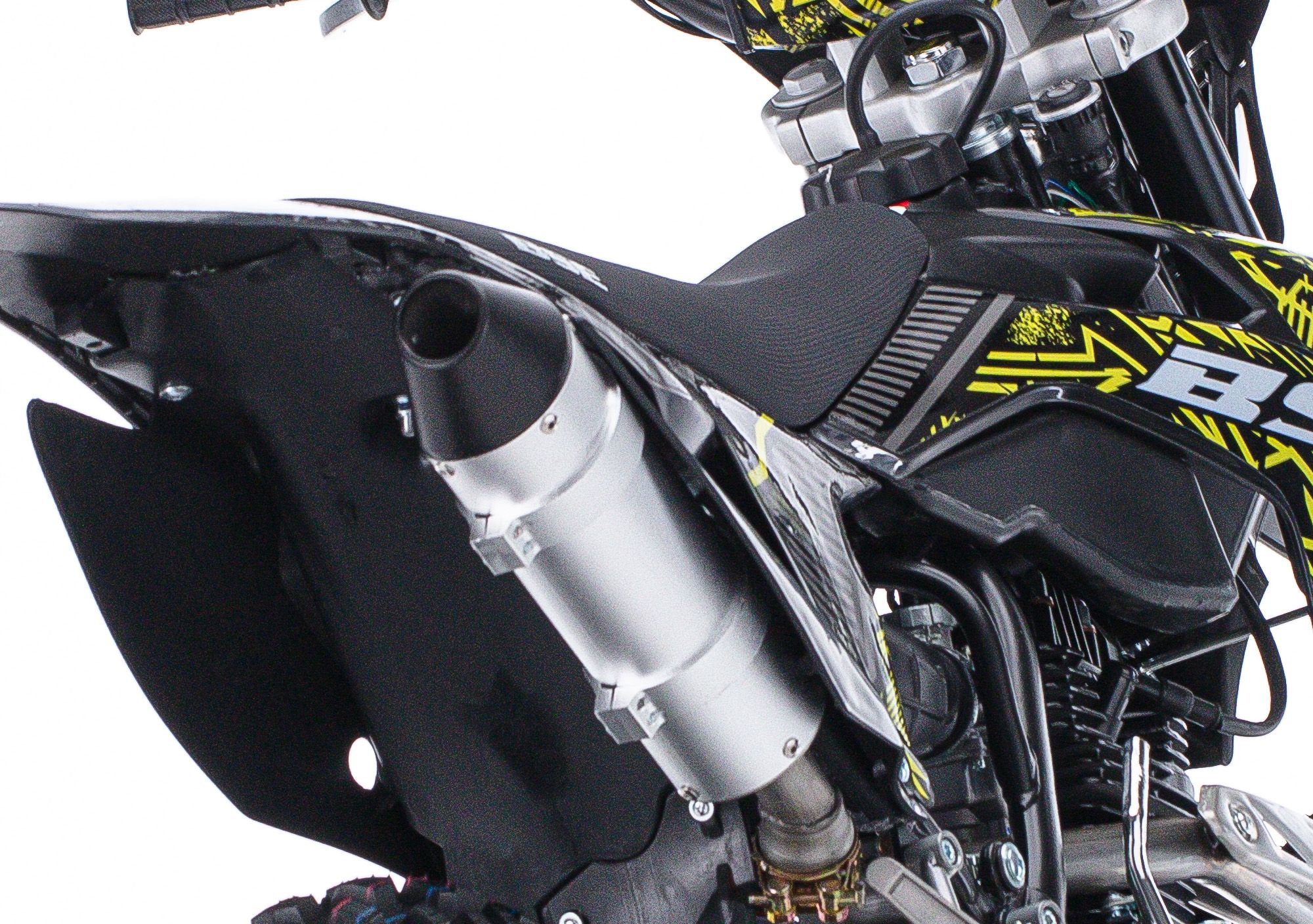 Кроссовый мотоцикл BSE Z1 150e 19/16 Zebra Yellow 2