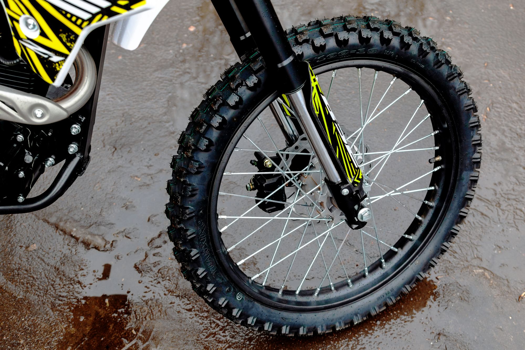 Эндуро / кроссовый мотоцикл BSE Z1 Zebra Yellow (010)