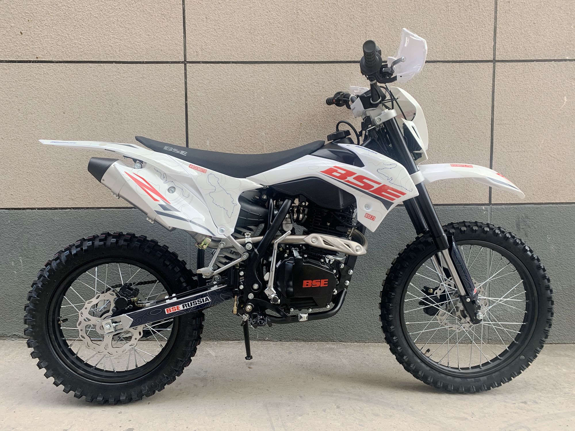 Эндуро / кроссовый мотоцикл BSE Z1 Atlas White (025)