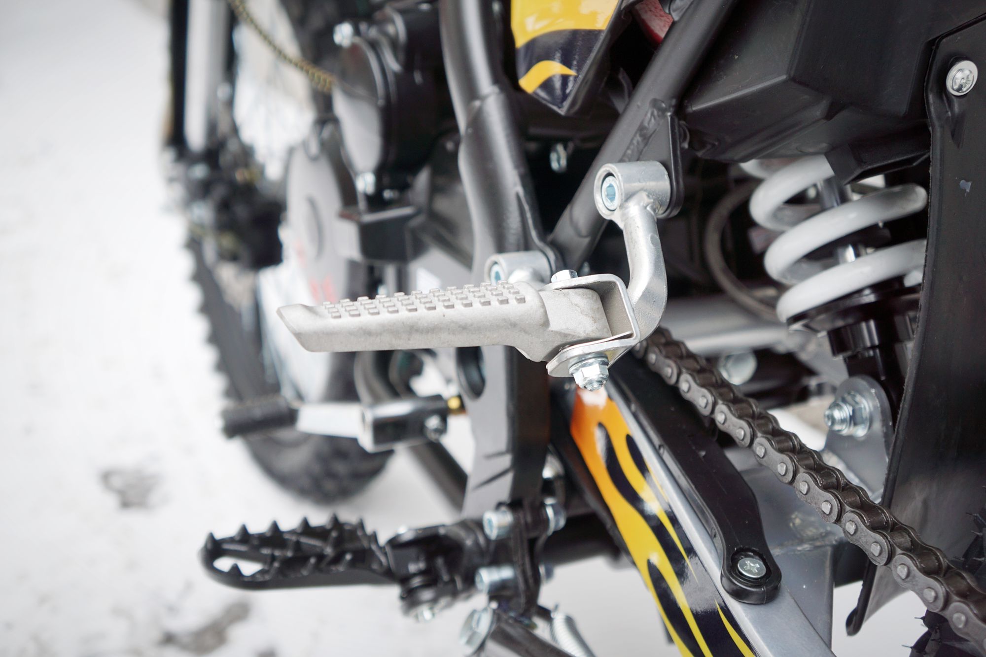 Эндуро / кроссовый мотоцикл BSE Z1 HotRod Red (025)