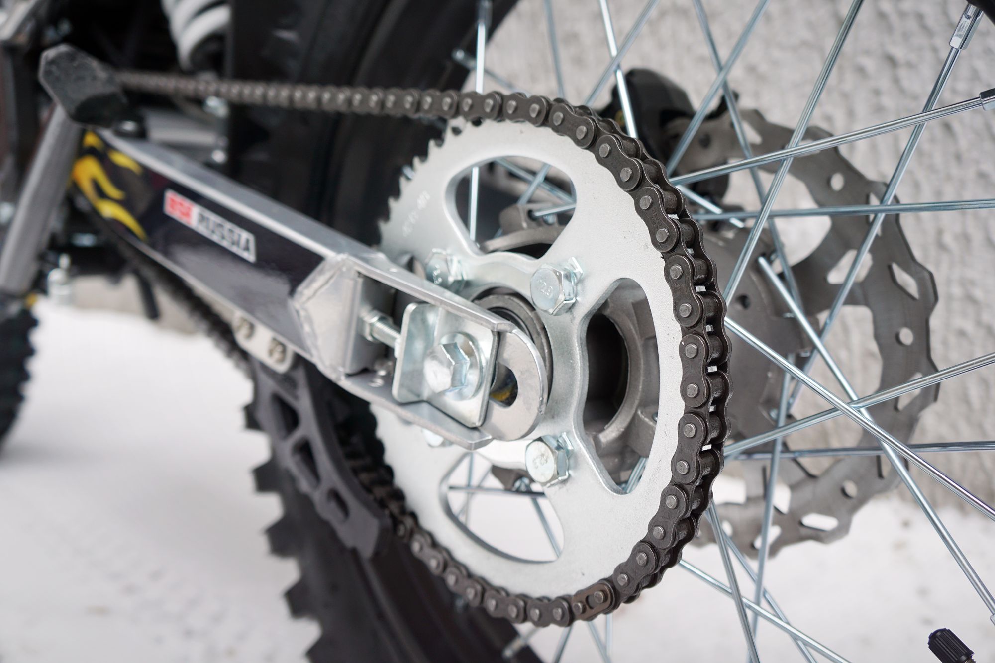 Эндуро / кроссовый мотоцикл BSE Z1 HotRod Red (025)