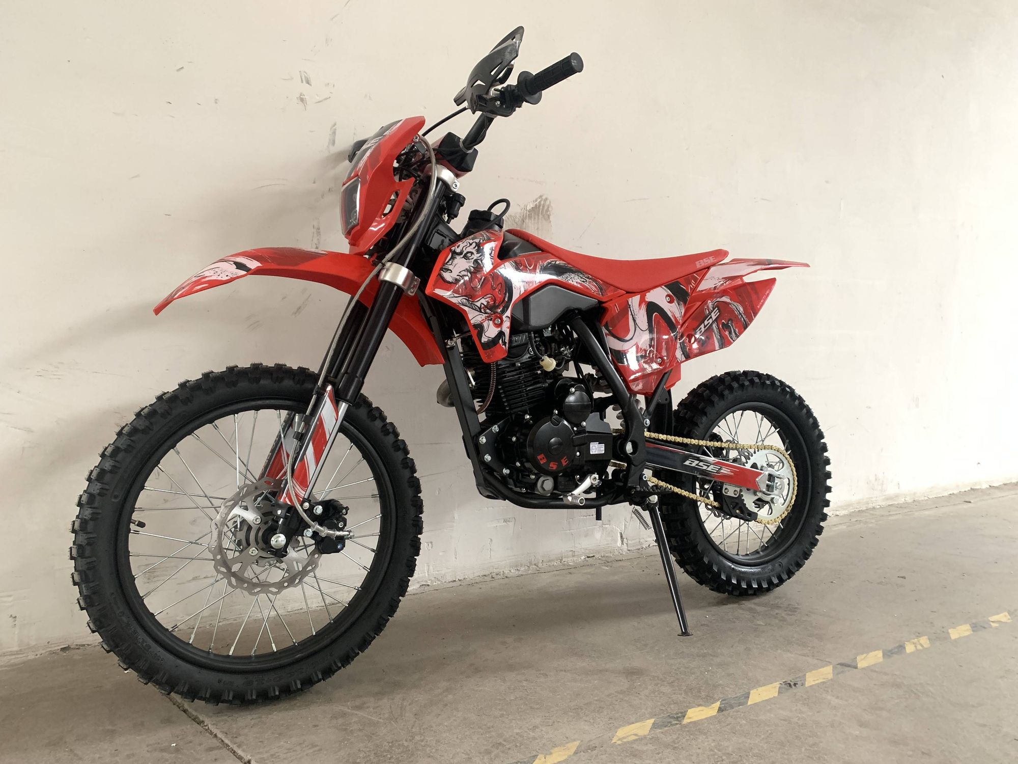 Эндуро / кроссовый мотоцикл BSE Z1 Dragon White