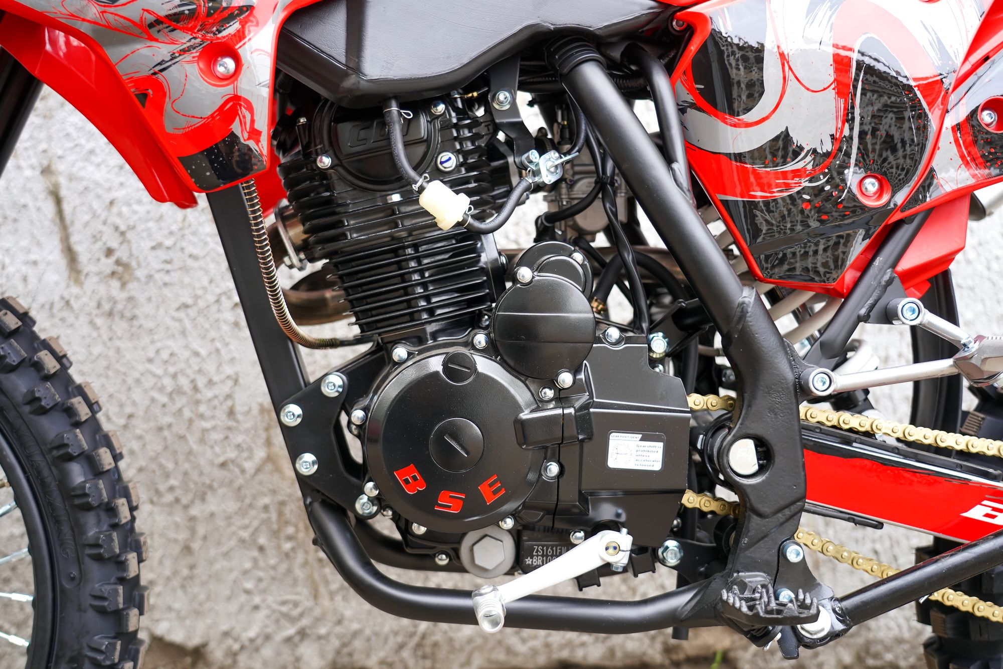 Эндуро / кроссовый мотоцикл BSE Z1 Dragon Black