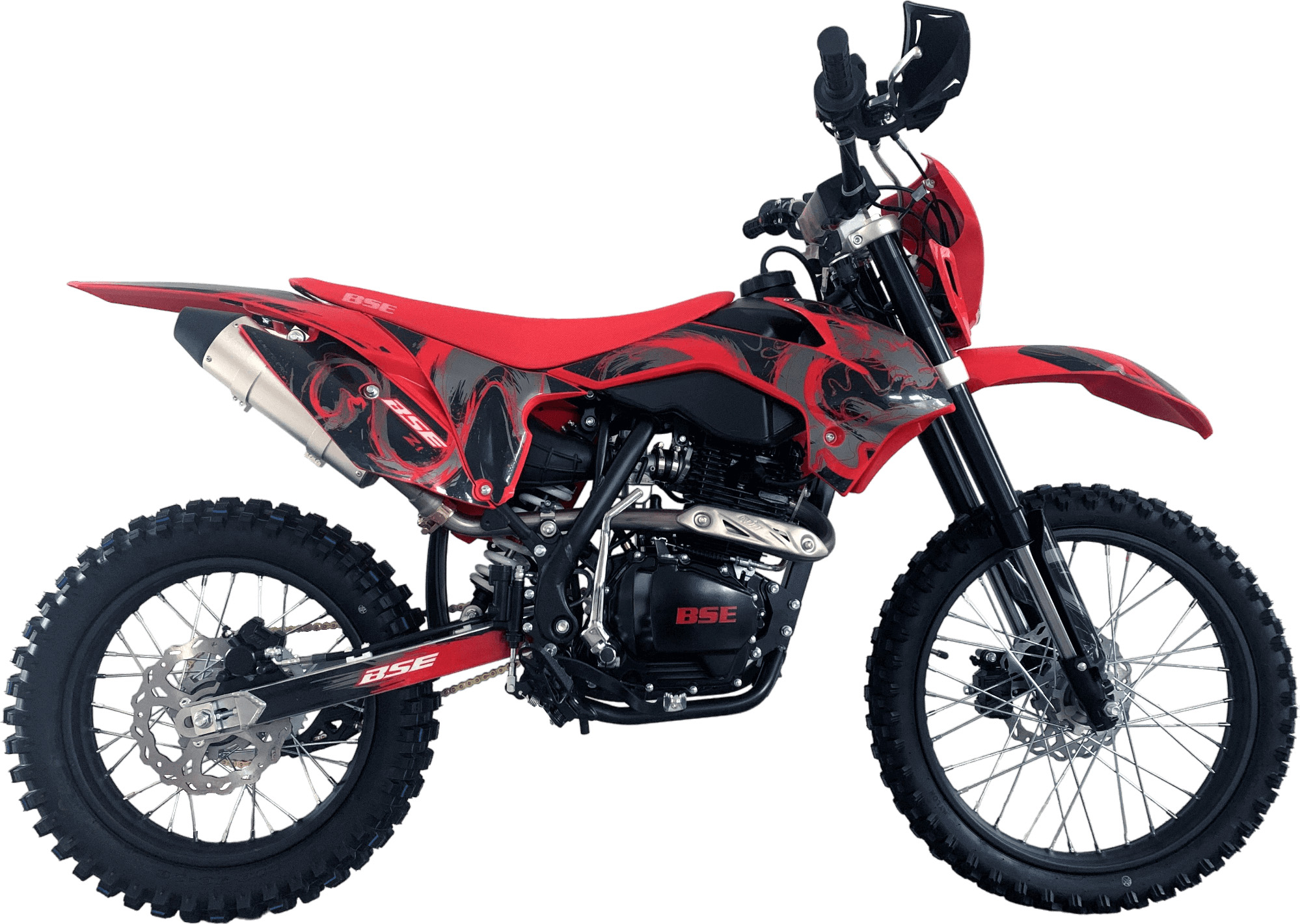 Эндуро / кроссовый мотоцикл BSE Z1 Dragon Black