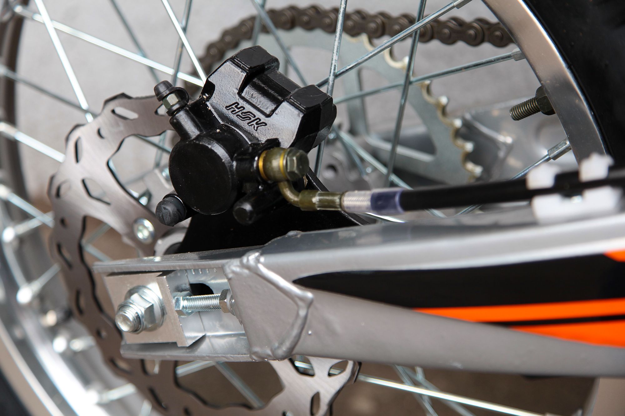 Эндуро / кроссовый мотоцикл BSE Z2 21/18 Orange black