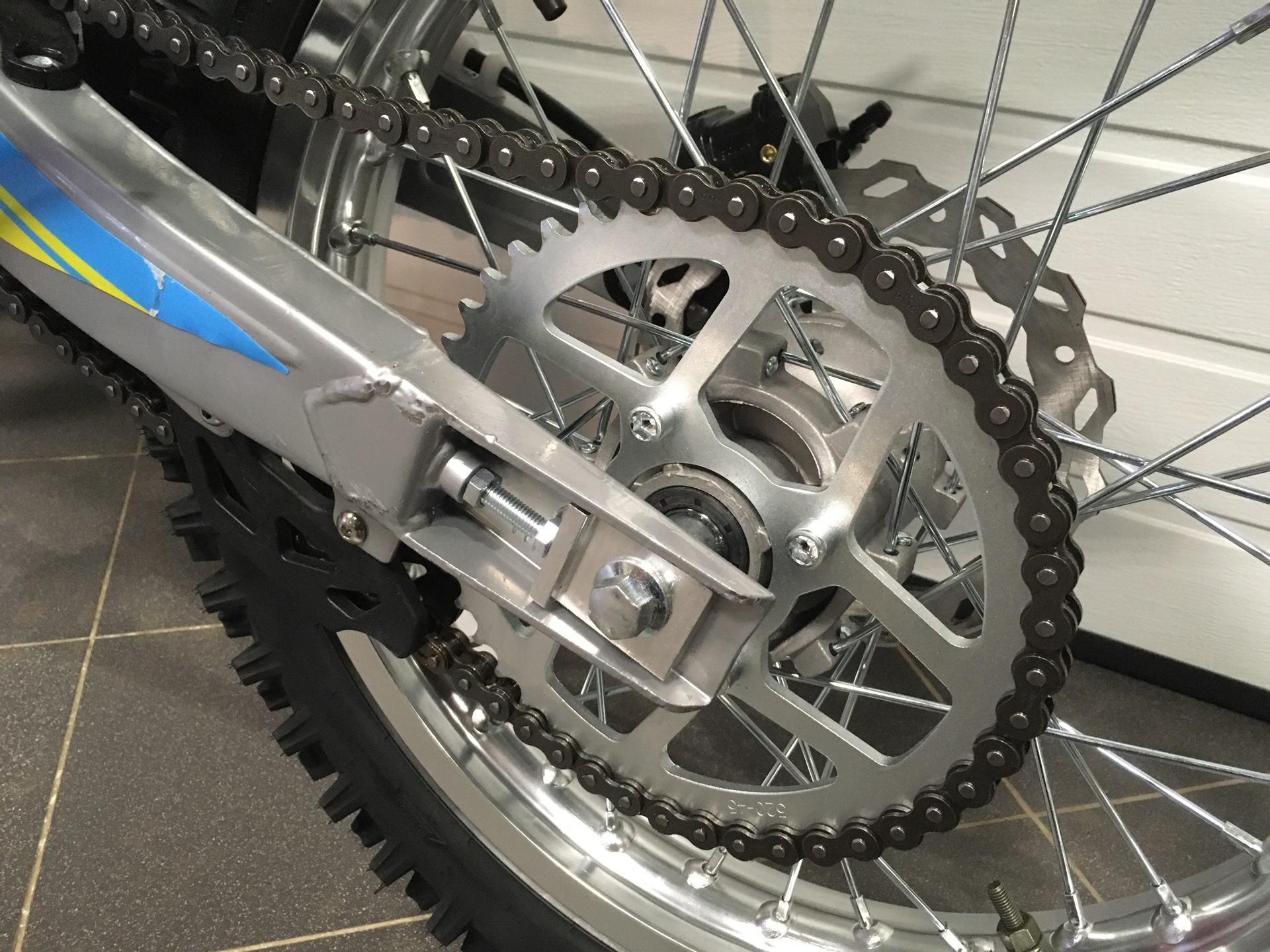 Эндуро / кроссовый мотоцикл BSE Z2 21/18 Blue