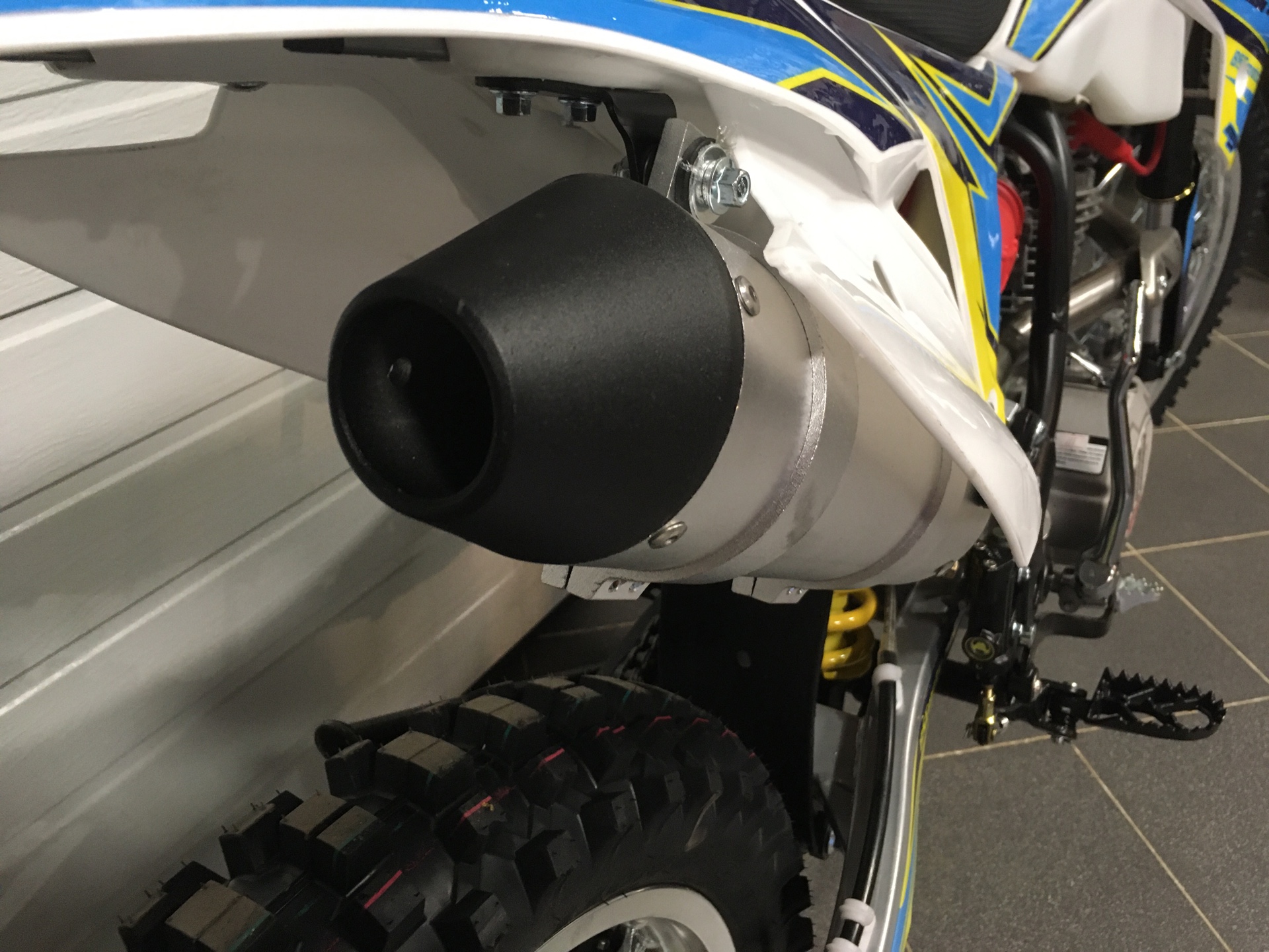 Эндуро / кроссовый мотоцикл BSE Z2 21/18 Blue