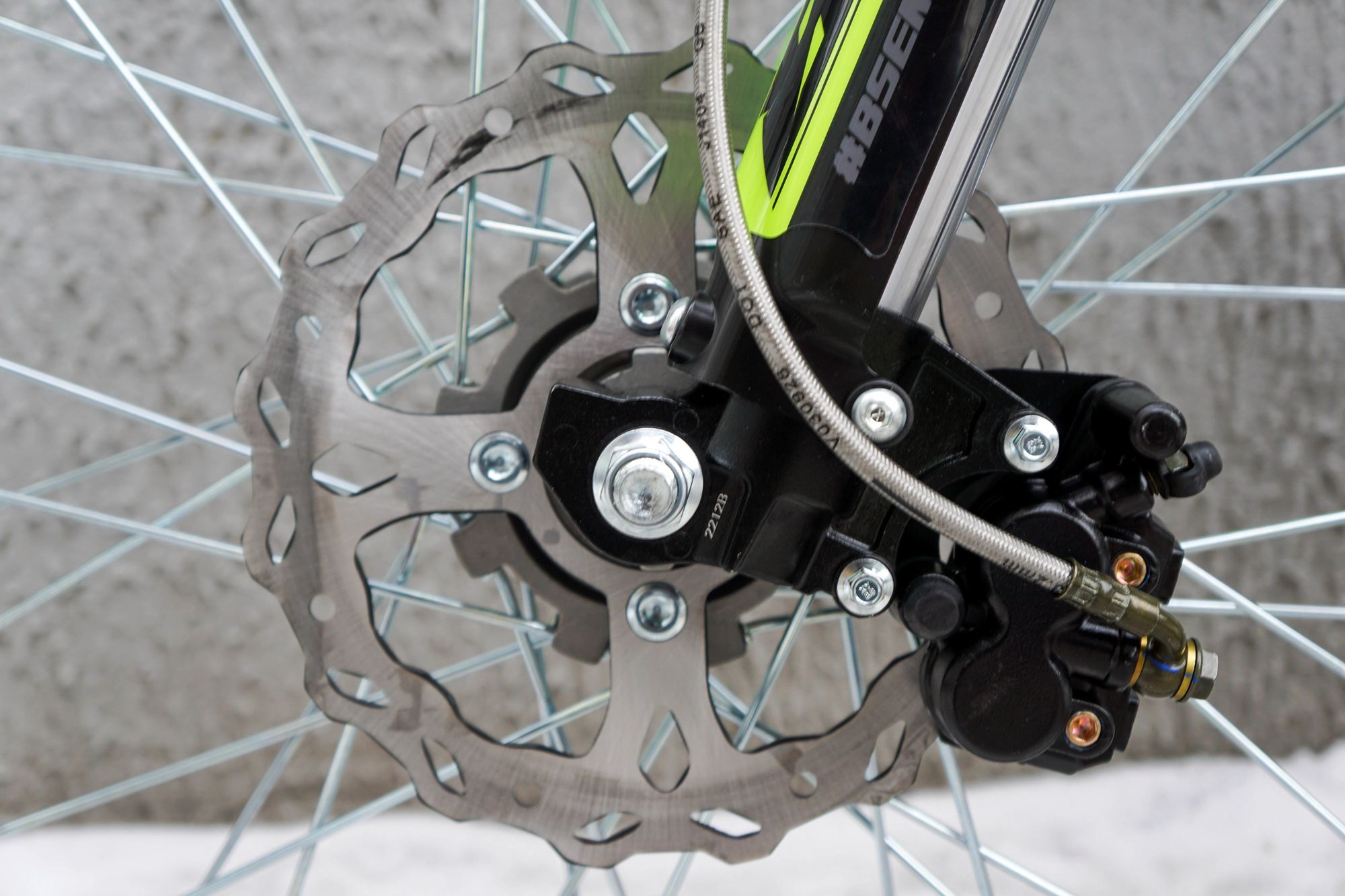 Эндуро / кроссовый мотоцикл BSE Z2 21/18 Roqvi Green (015)