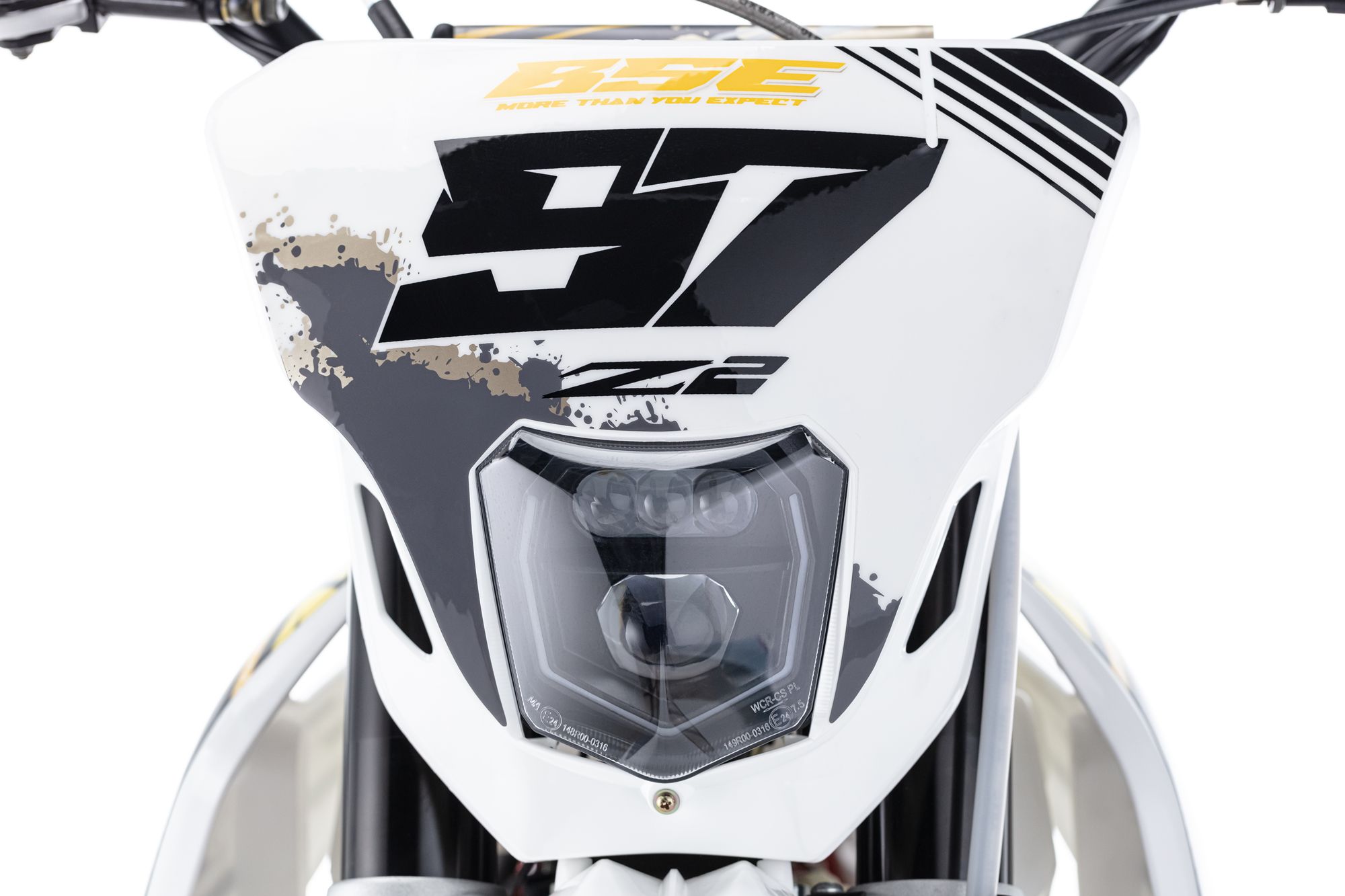 Эндуро / кроссовый мотоцикл BSE Z2 21/18 Roqvi Yellow (015)