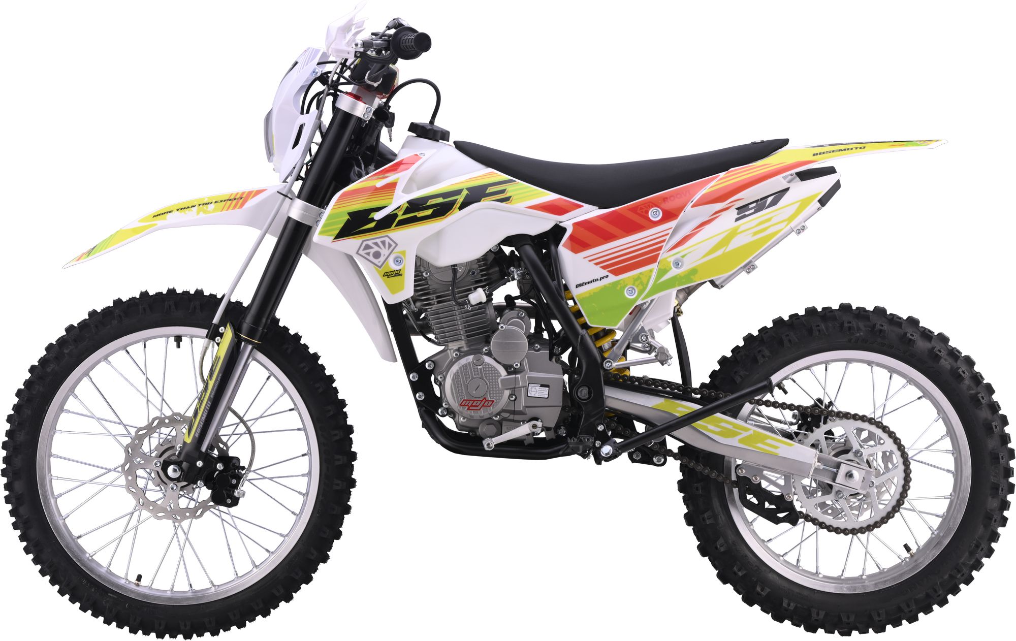 Эндуро / кроссовый мотоцикл BSE Z2 21/18 Roqvi Green (020)