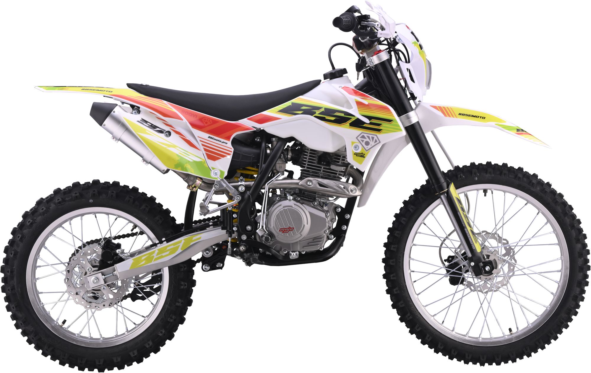 Эндуро / кроссовый мотоцикл BSE Z2 21/18 Roqvi Green (020)