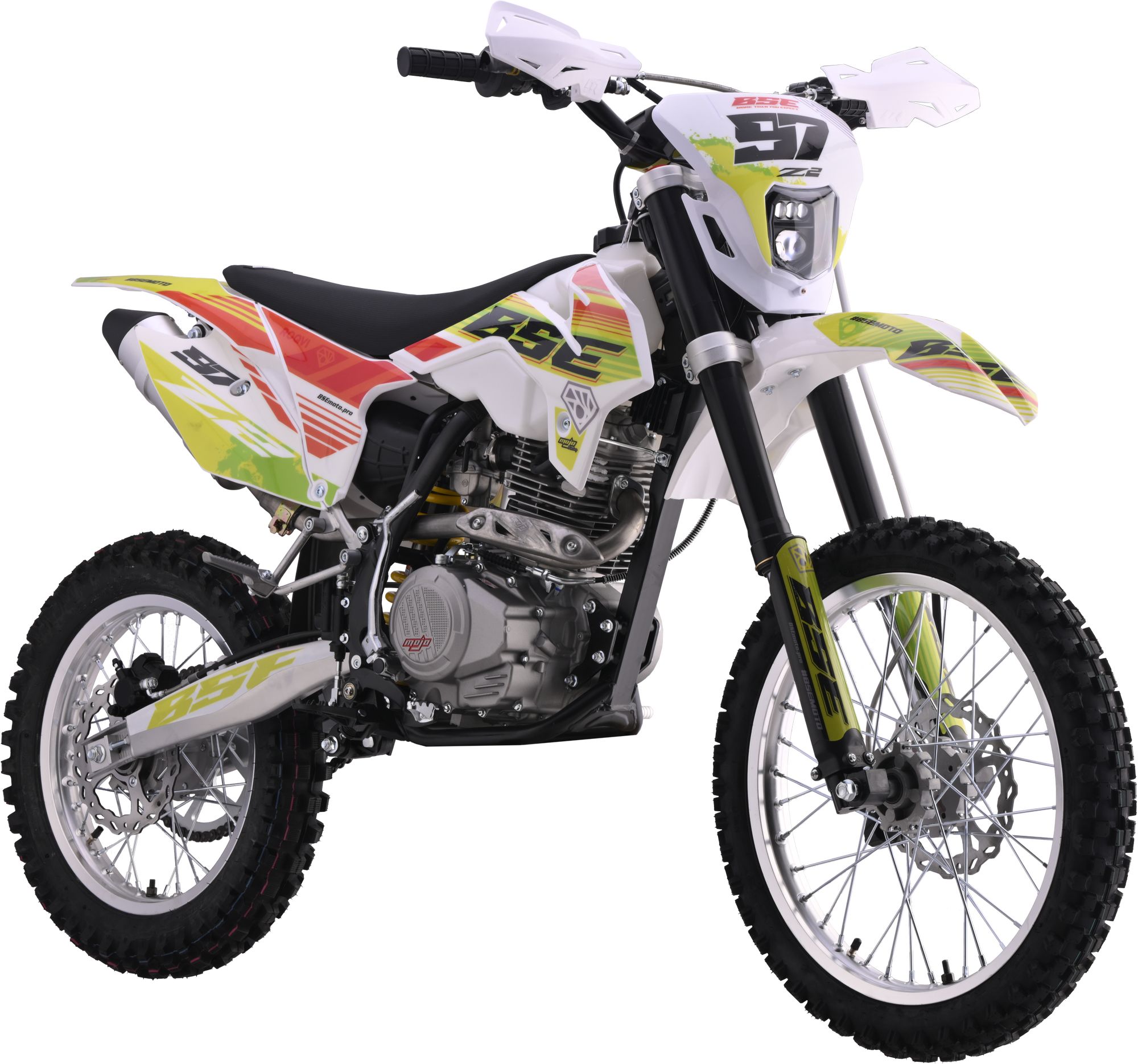 Эндуро / кроссовый мотоцикл BSE Z2 19/16 Roqvi Green (020)