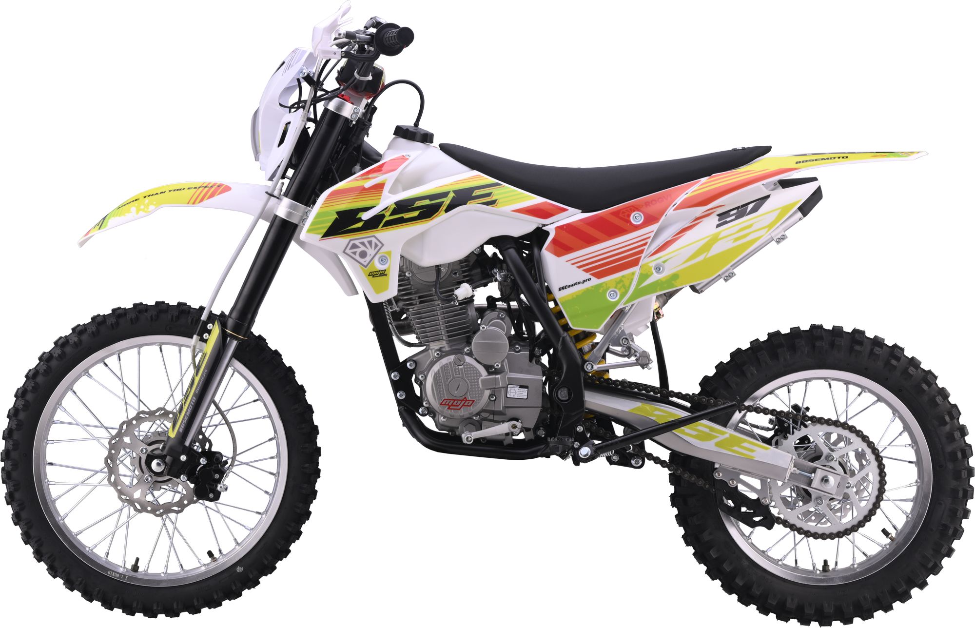 Эндуро / кроссовый мотоцикл BSE Z2 19/16 Roqvi Green (020)