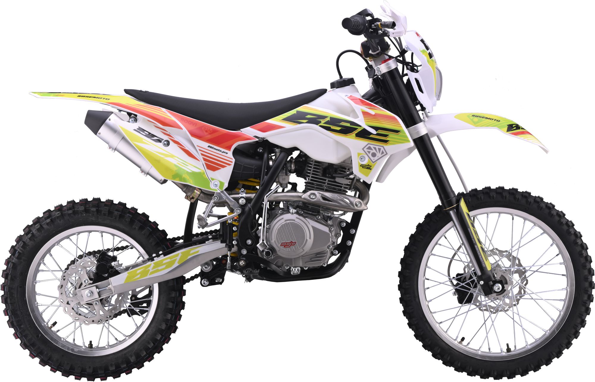 Эндуро / кроссовый мотоцикл BSE Z2 19/16 Roqvi Green (020)