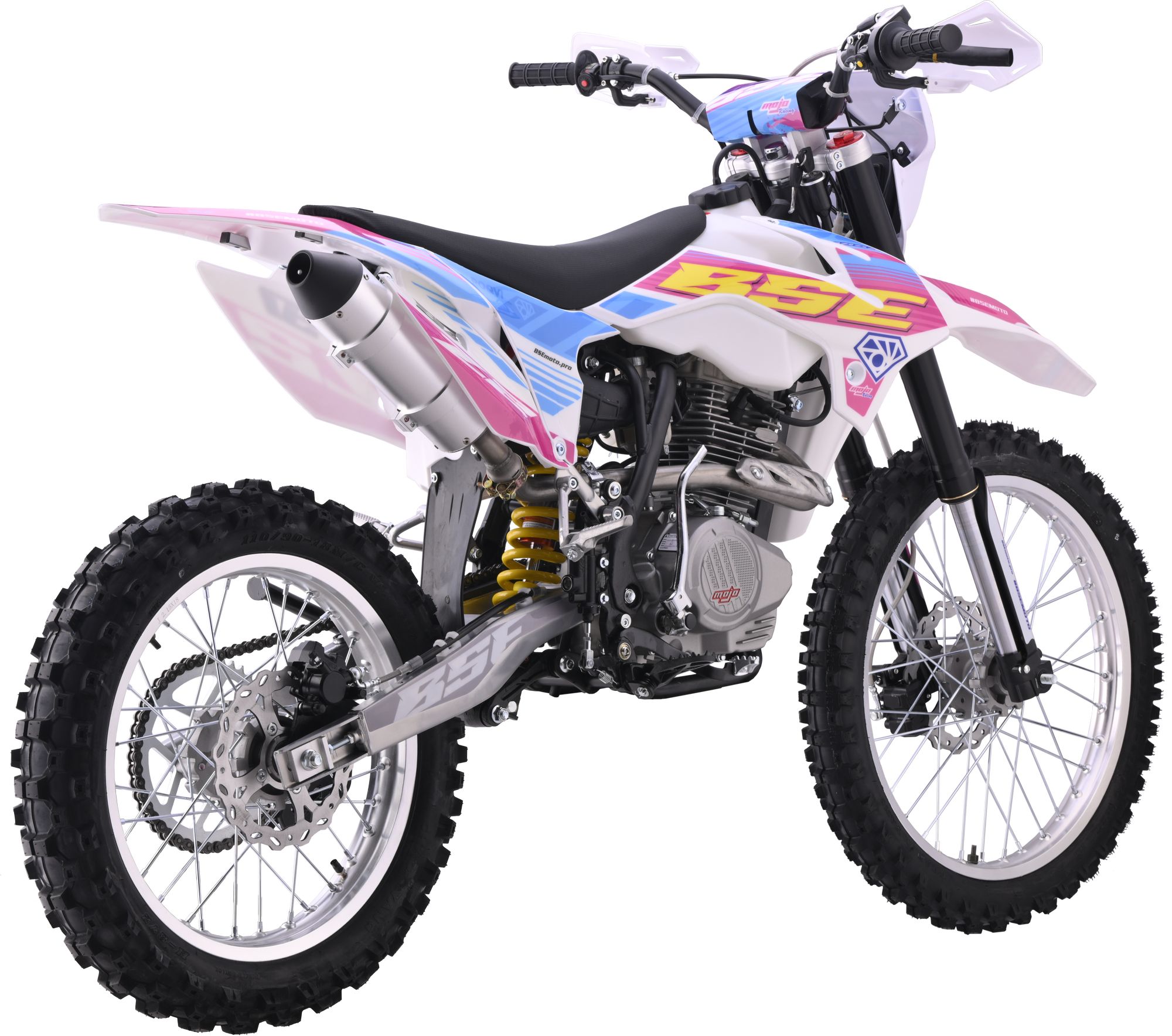 Эндуро / кроссовый мотоцикл BSE Z2 21/18 Roqvi Pink (020)