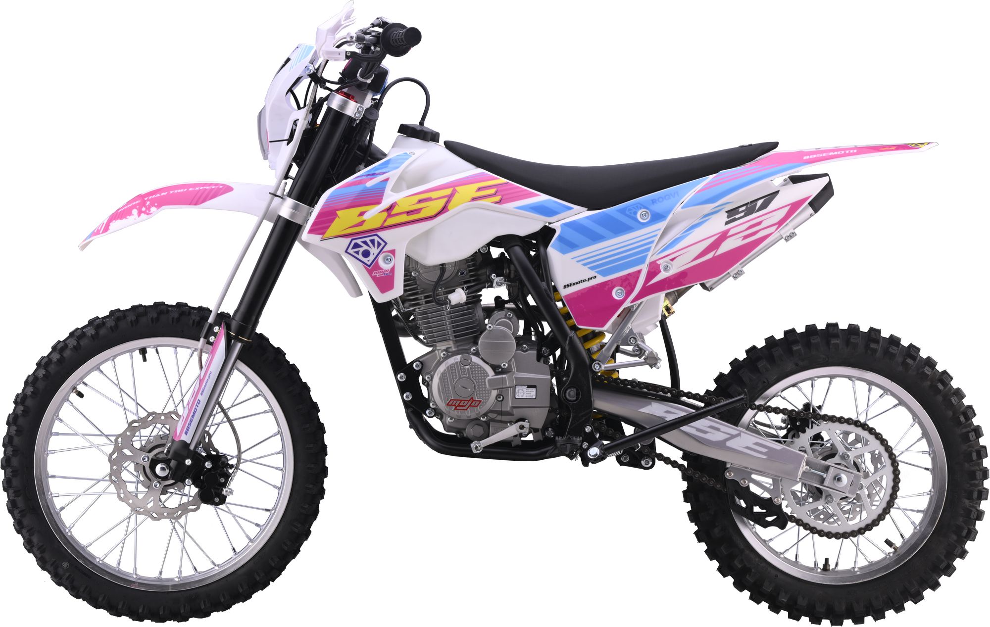 Эндуро / кроссовый мотоцикл BSE Z2 19/16 Roqvi Pink (020)