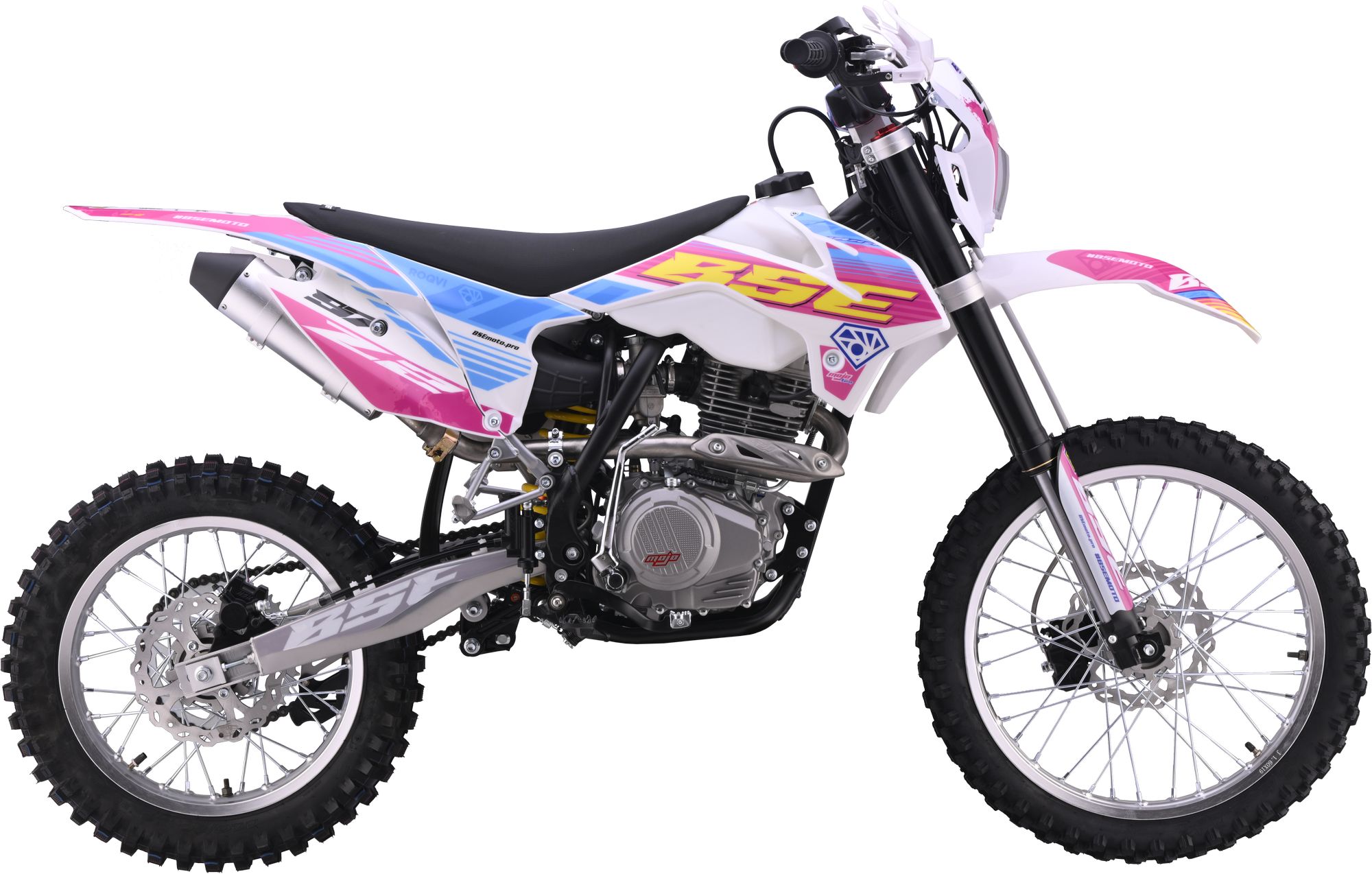 Эндуро / кроссовый мотоцикл BSE Z2 19/16 Roqvi Pink (020)