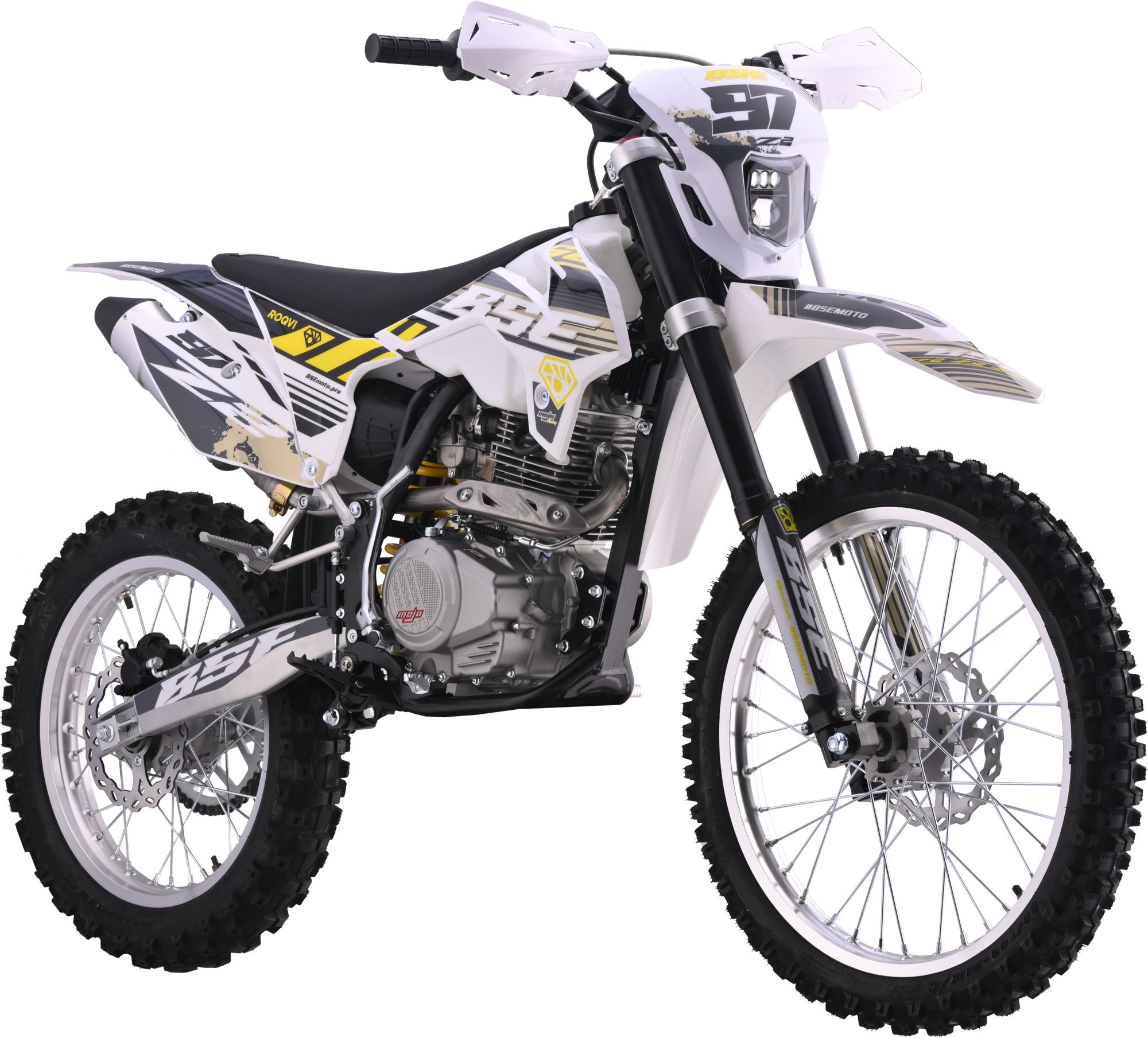 Эндуро / кроссовый мотоцикл BSE Z2 21/18 Roqvi Yellow (020)