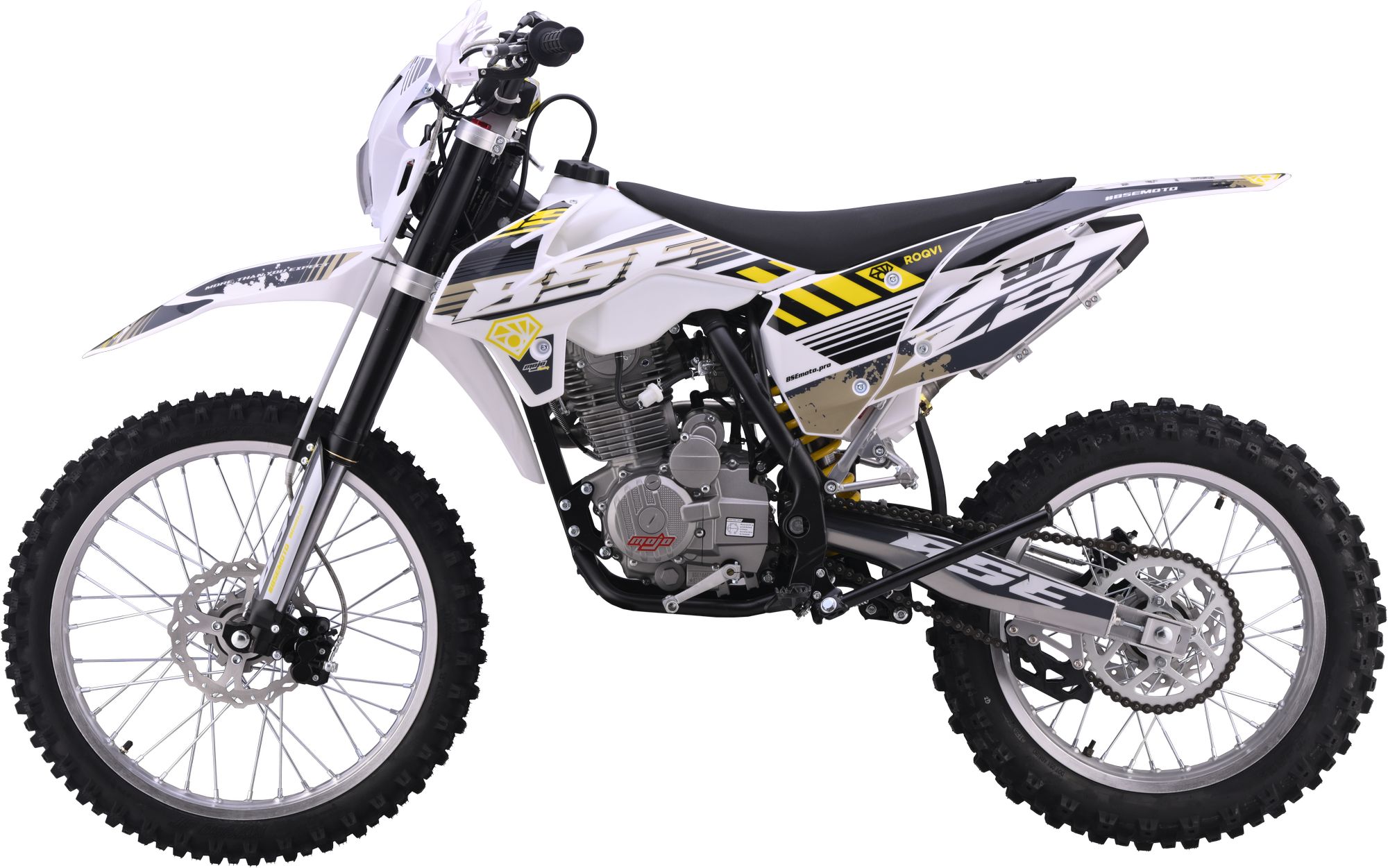 Эндуро / кроссовый мотоцикл BSE Z2 21/18 Roqvi Yellow (020)