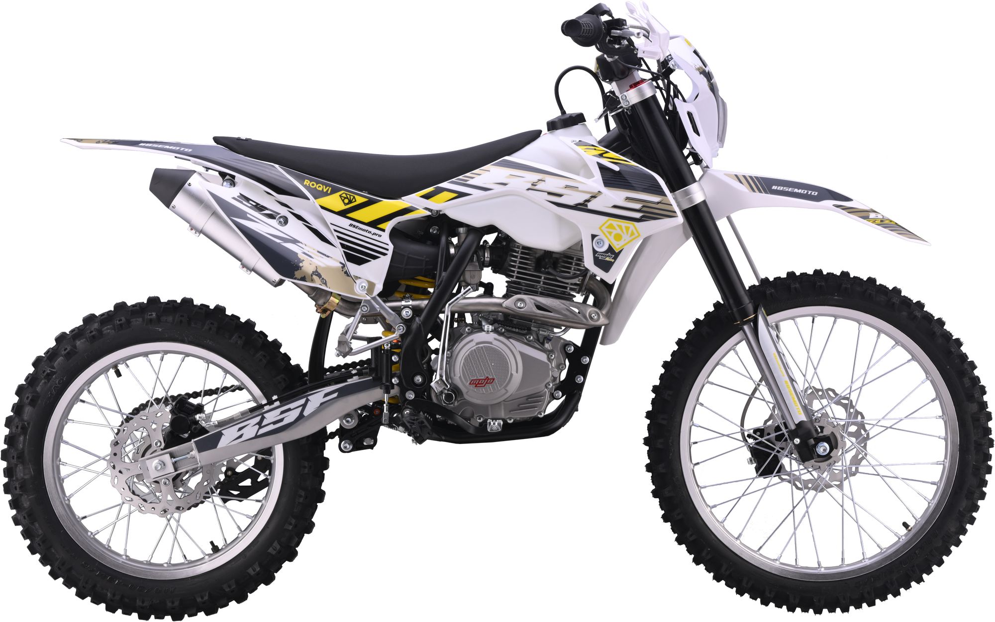 Эндуро / кроссовый мотоцикл BSE Z2 21/18 Roqvi Yellow (020)