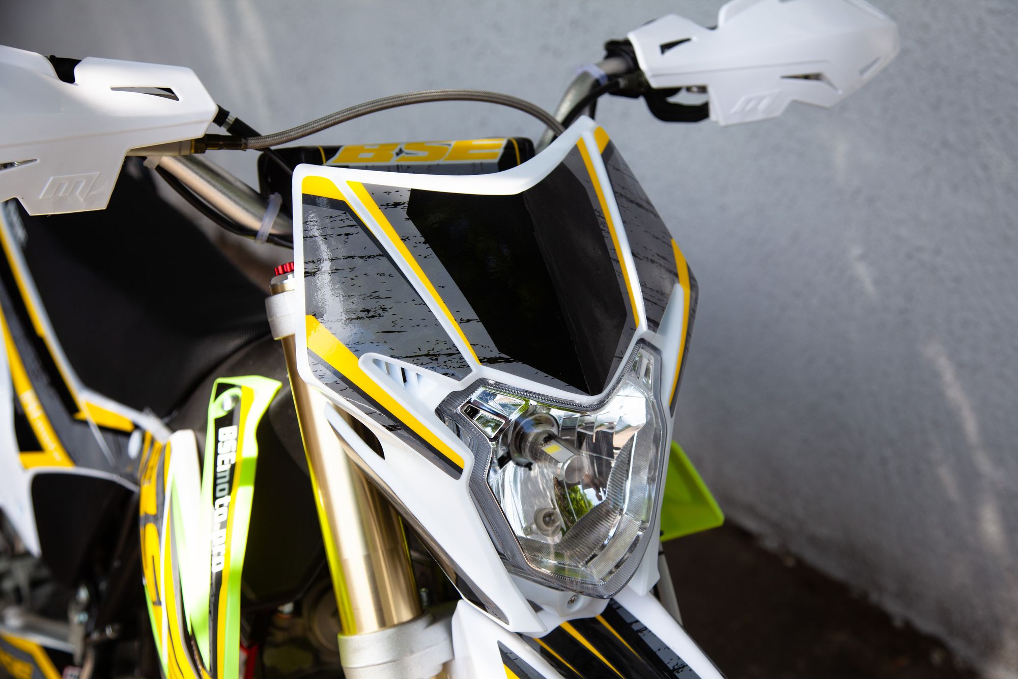 Кроссовый мотоцикл BSE Z3 250e Yellow Grey 19/16 1