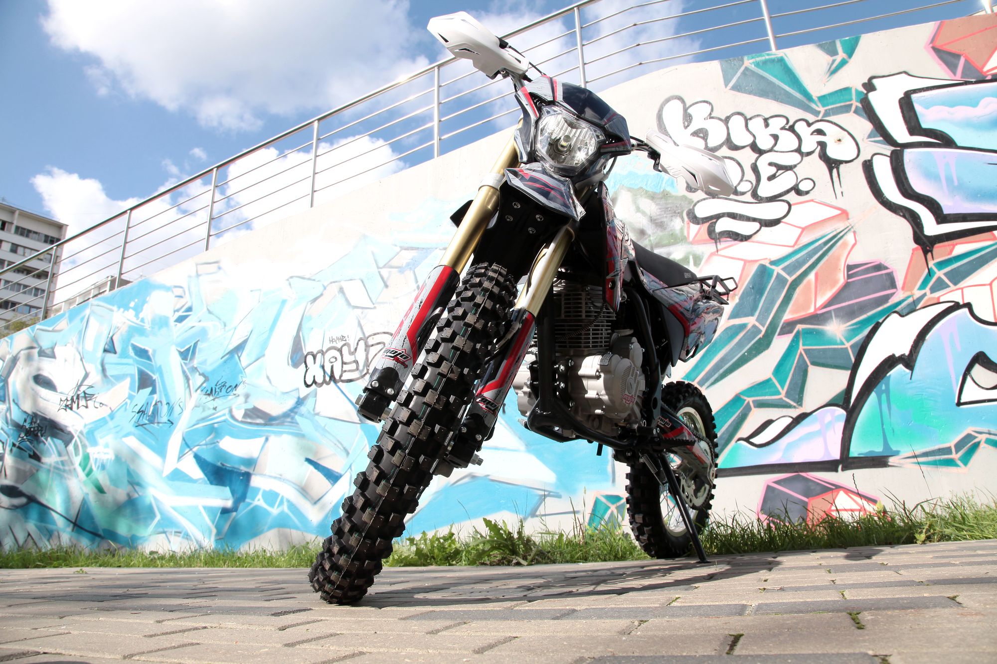 Кроссовый мотоцикл BSE Z3 250e Red Black 19/16