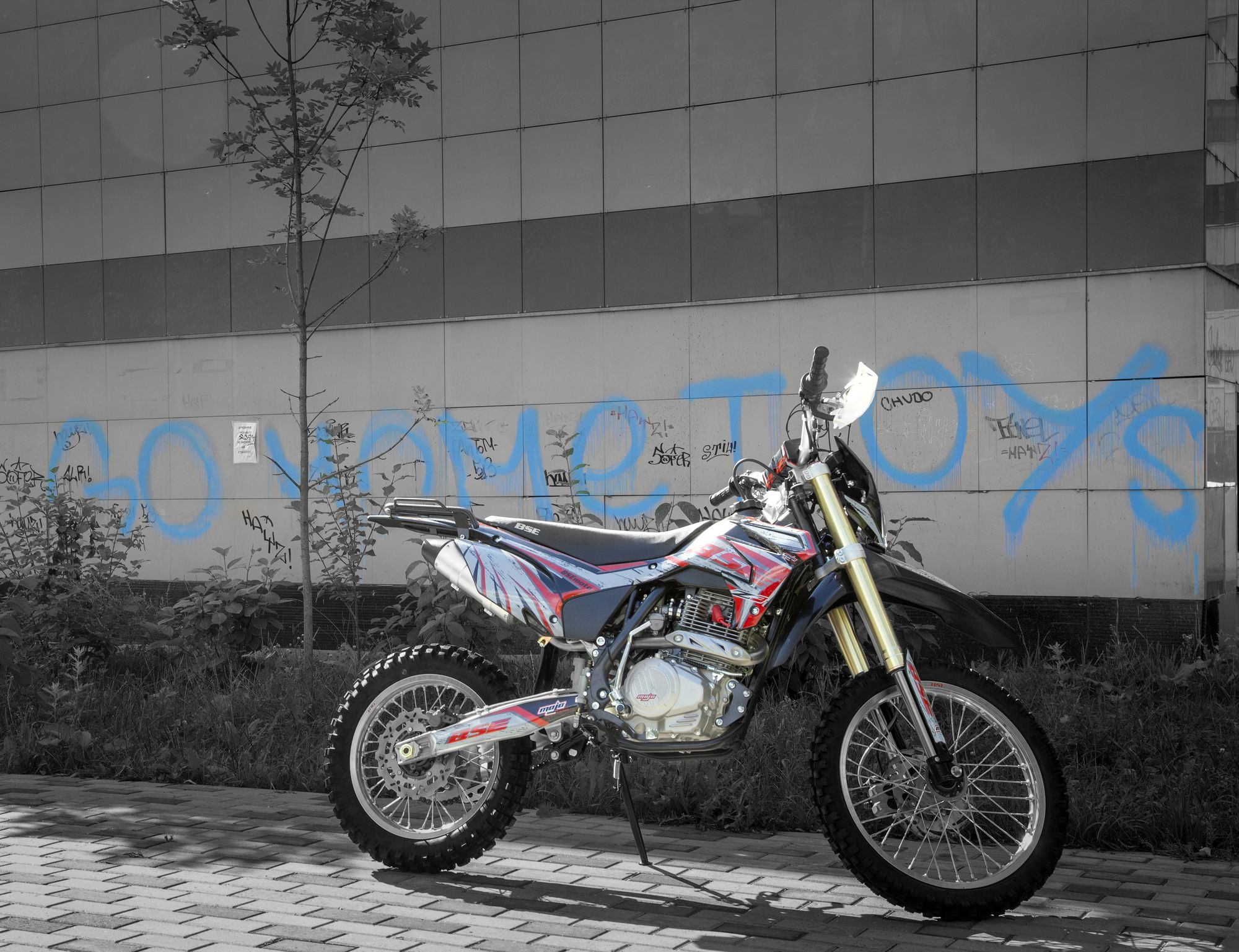 Кроссовый мотоцикл BSE Z3 250e Red Black 19/16