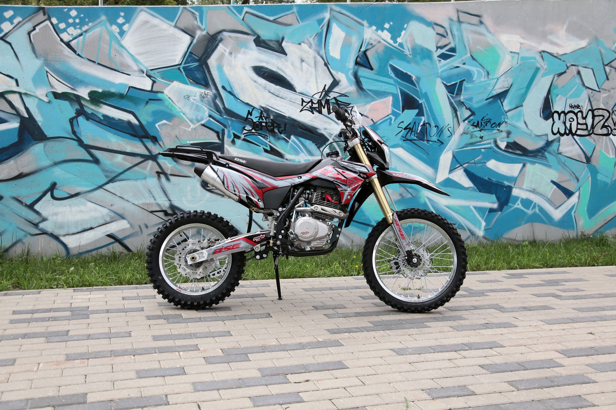 Кроссовый мотоцикл BSE Z3 250e Red Black 21/18