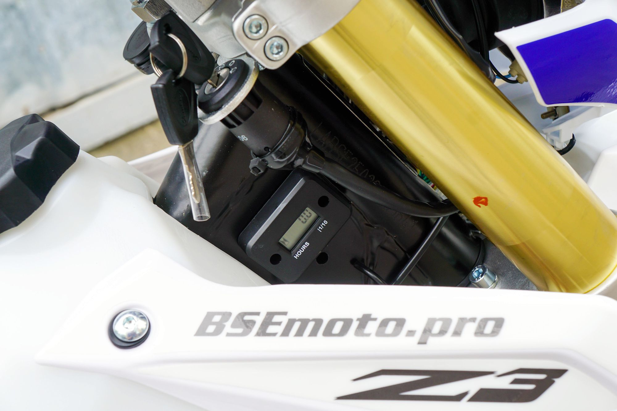 Эндуро / кроссовый мотоцикл BSE Z3 21/18 Blue Night