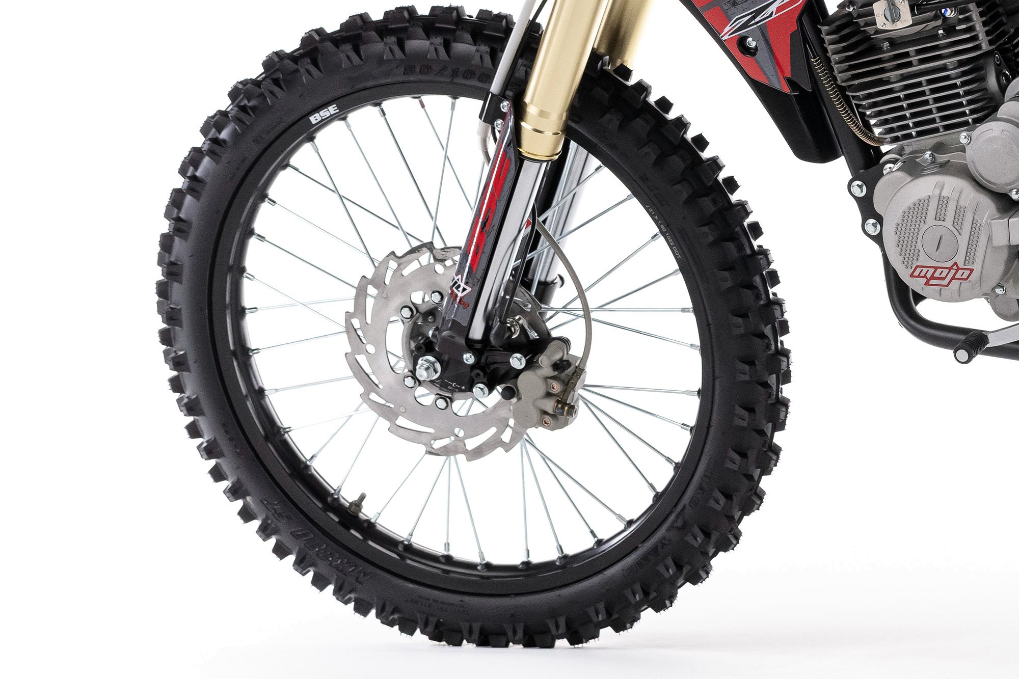 Эндуро / кроссовый мотоцикл BSE Z3 19/16 Red Black (115)