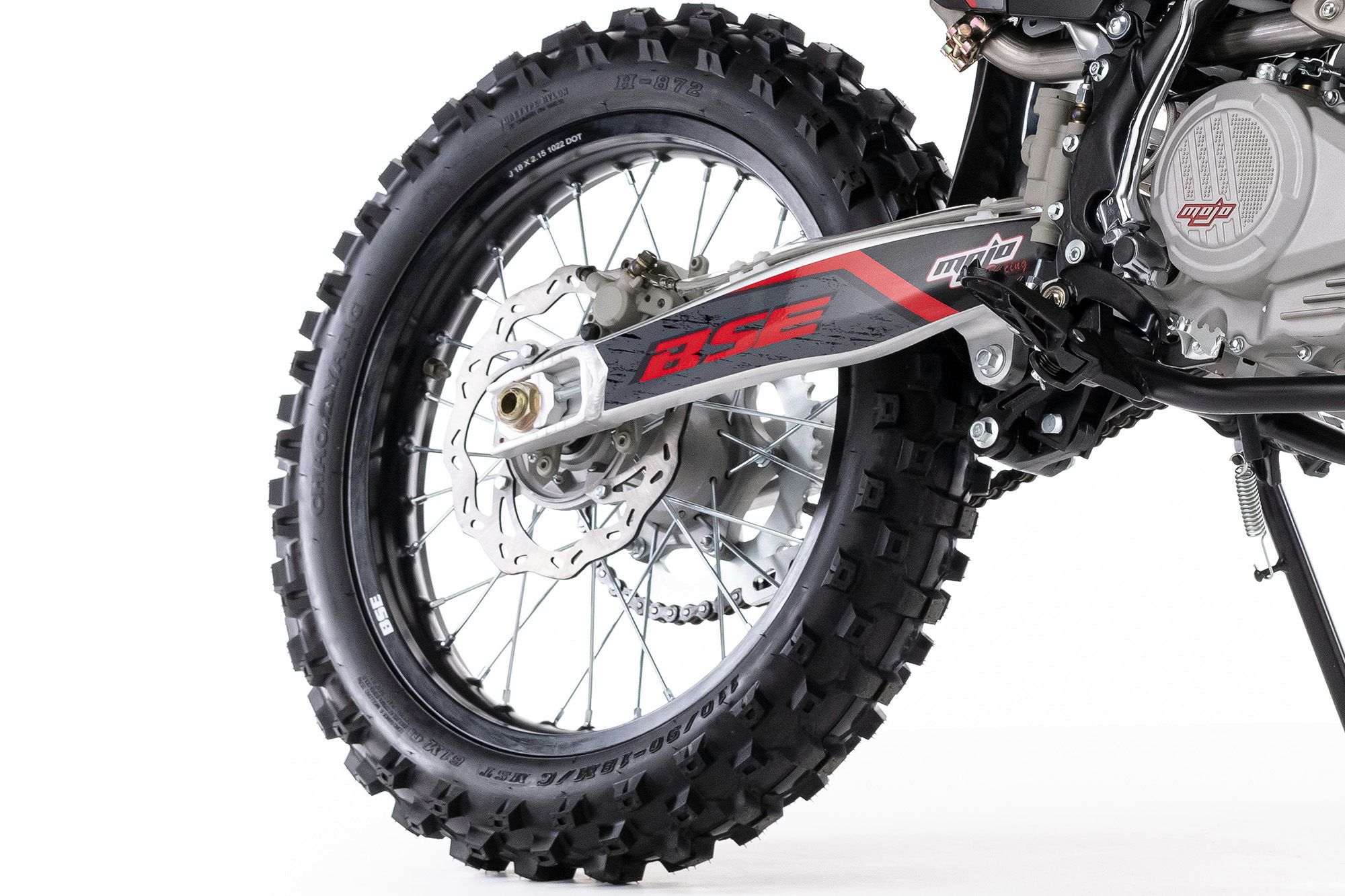 Эндуро / кроссовый мотоцикл BSE Z3 19/16 Red Black (115)