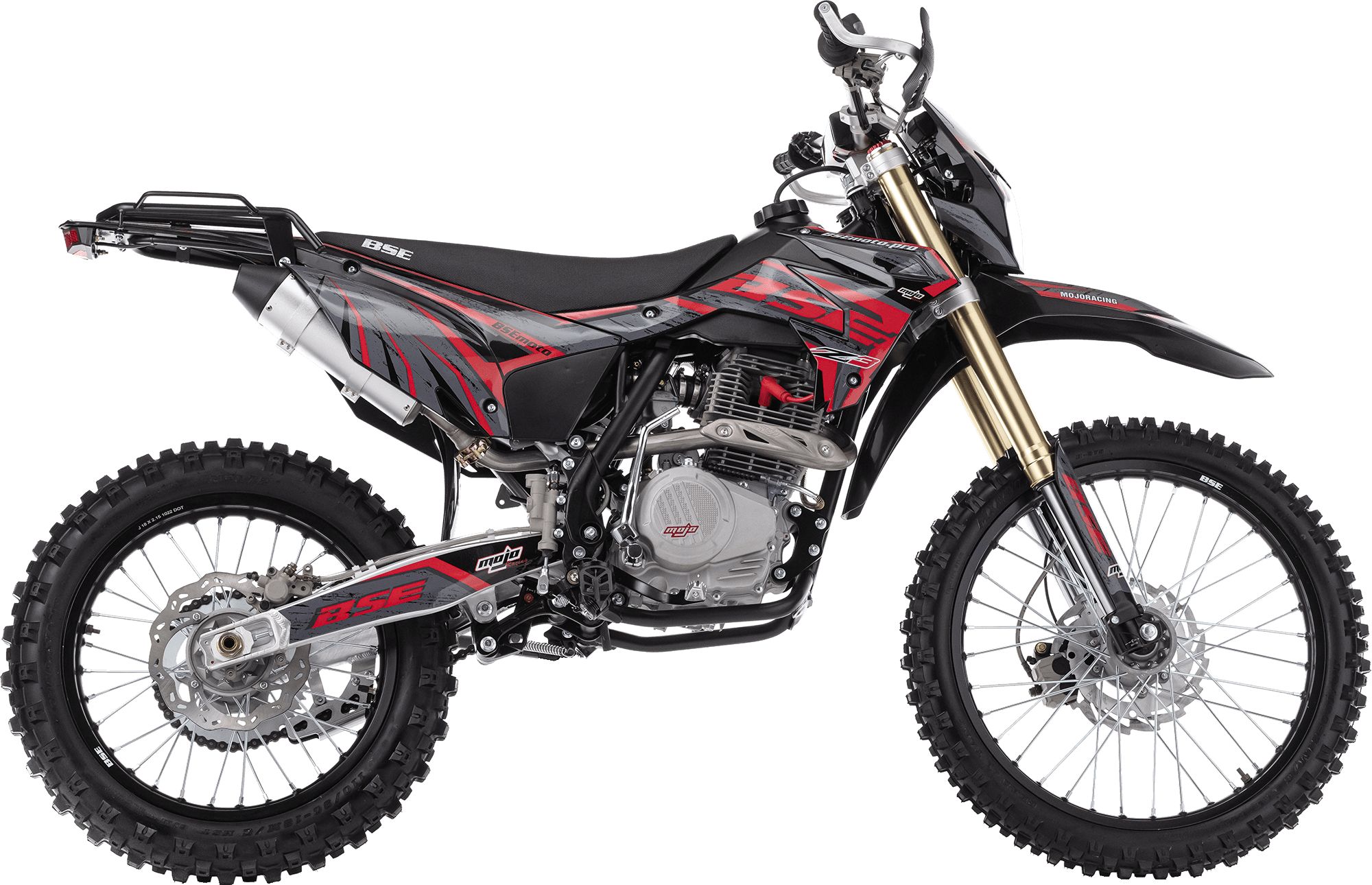 Эндуро / кроссовый мотоцикл BSE Z3 19/16 Red Black (115)