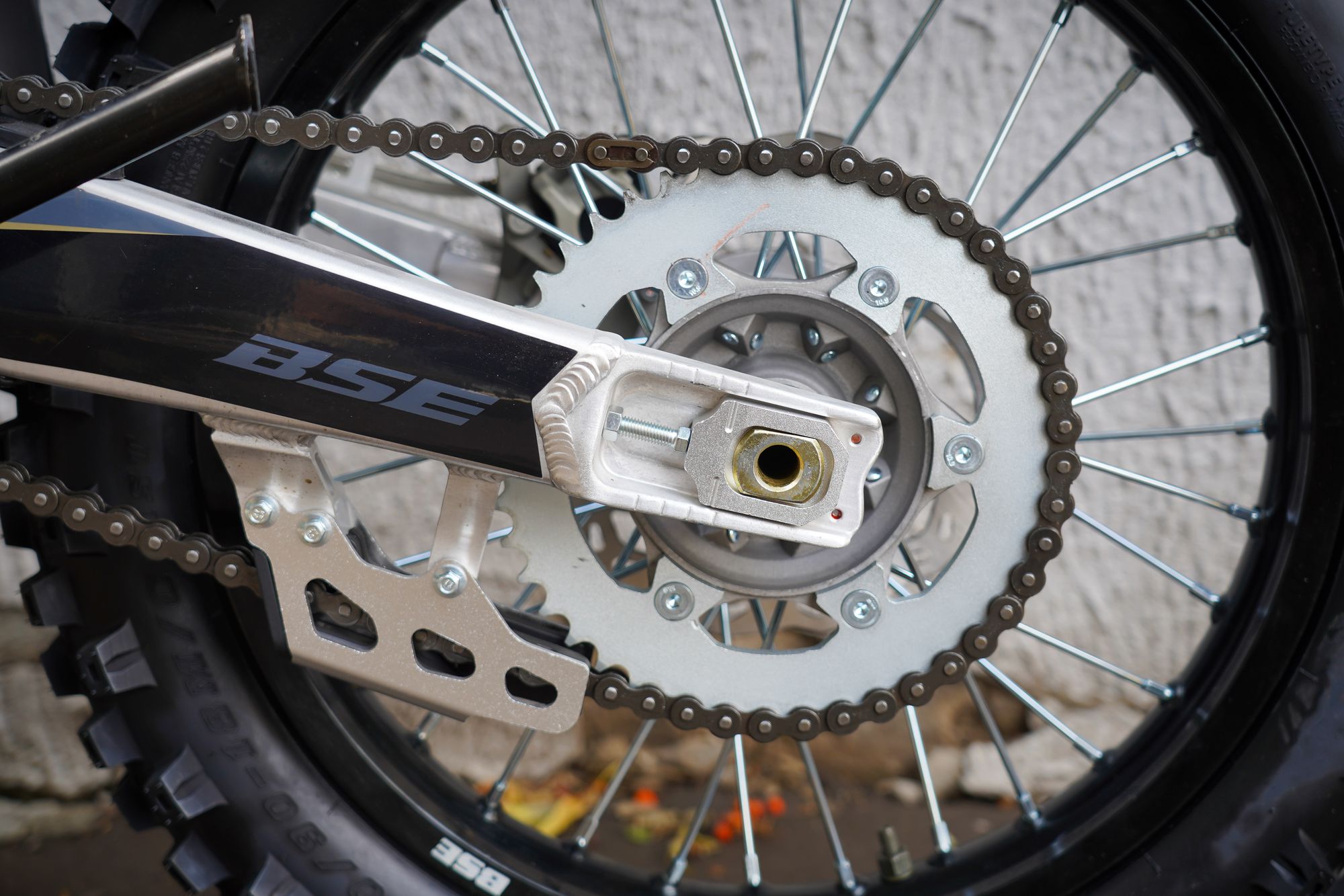 Эндуро / кроссовый мотоцикл BSE Z3 21/18 Gold Black (130)