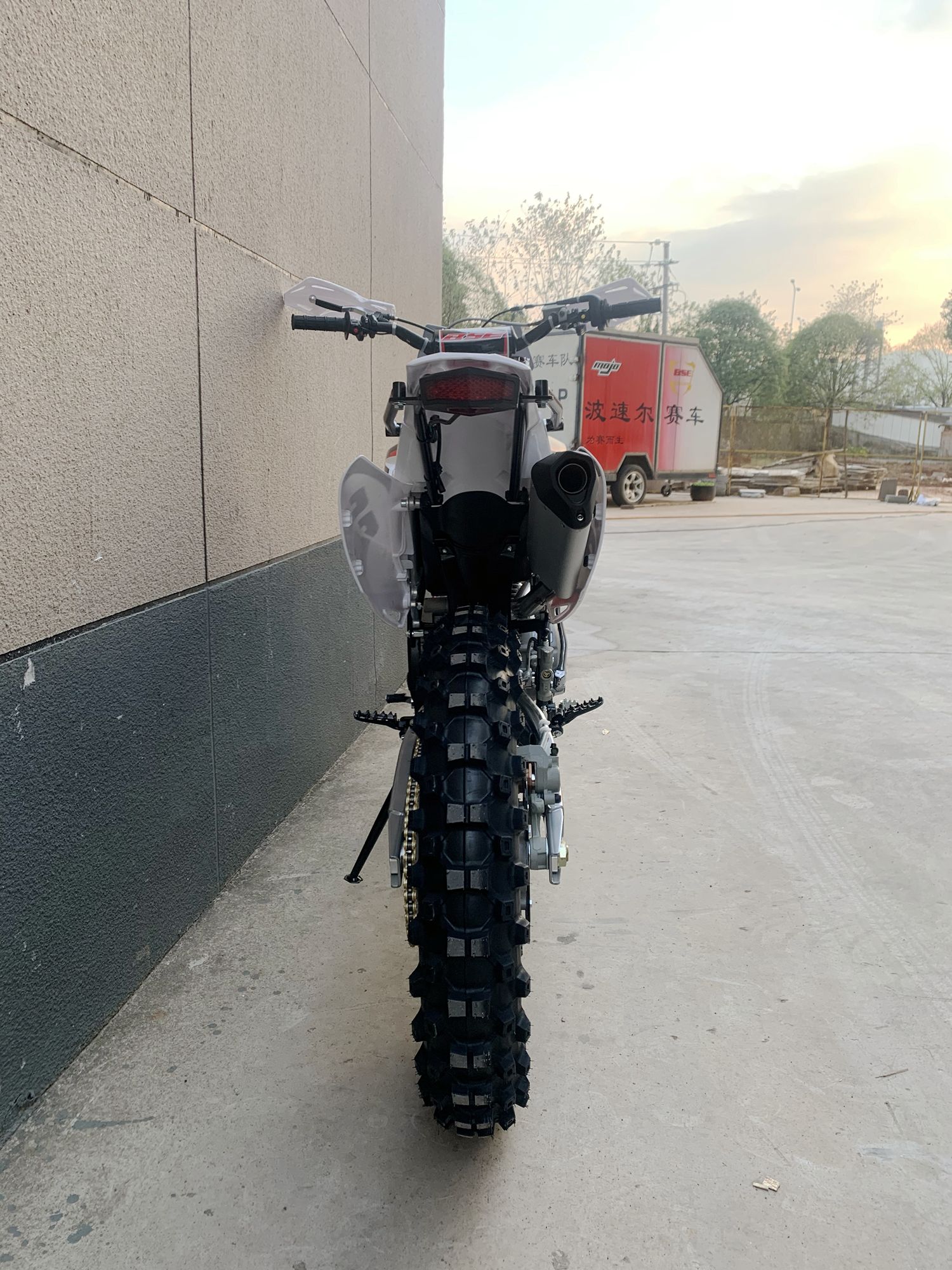 Эндуро / кроссовый мотоцикл BSE Z4 Red 66 (015)