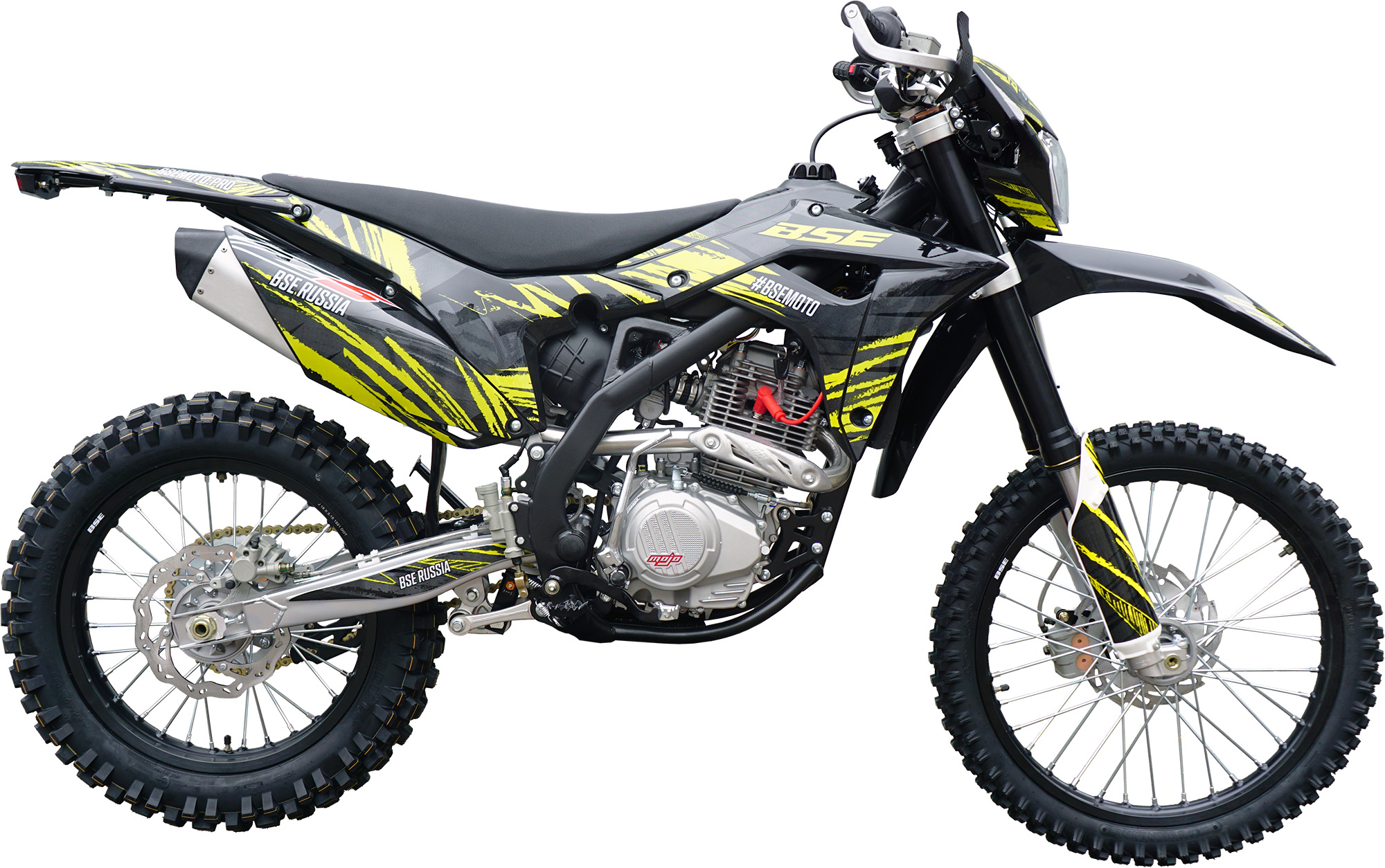 Кроссовый мотоцикл BSE Z5 250e 21/18 Neon Black