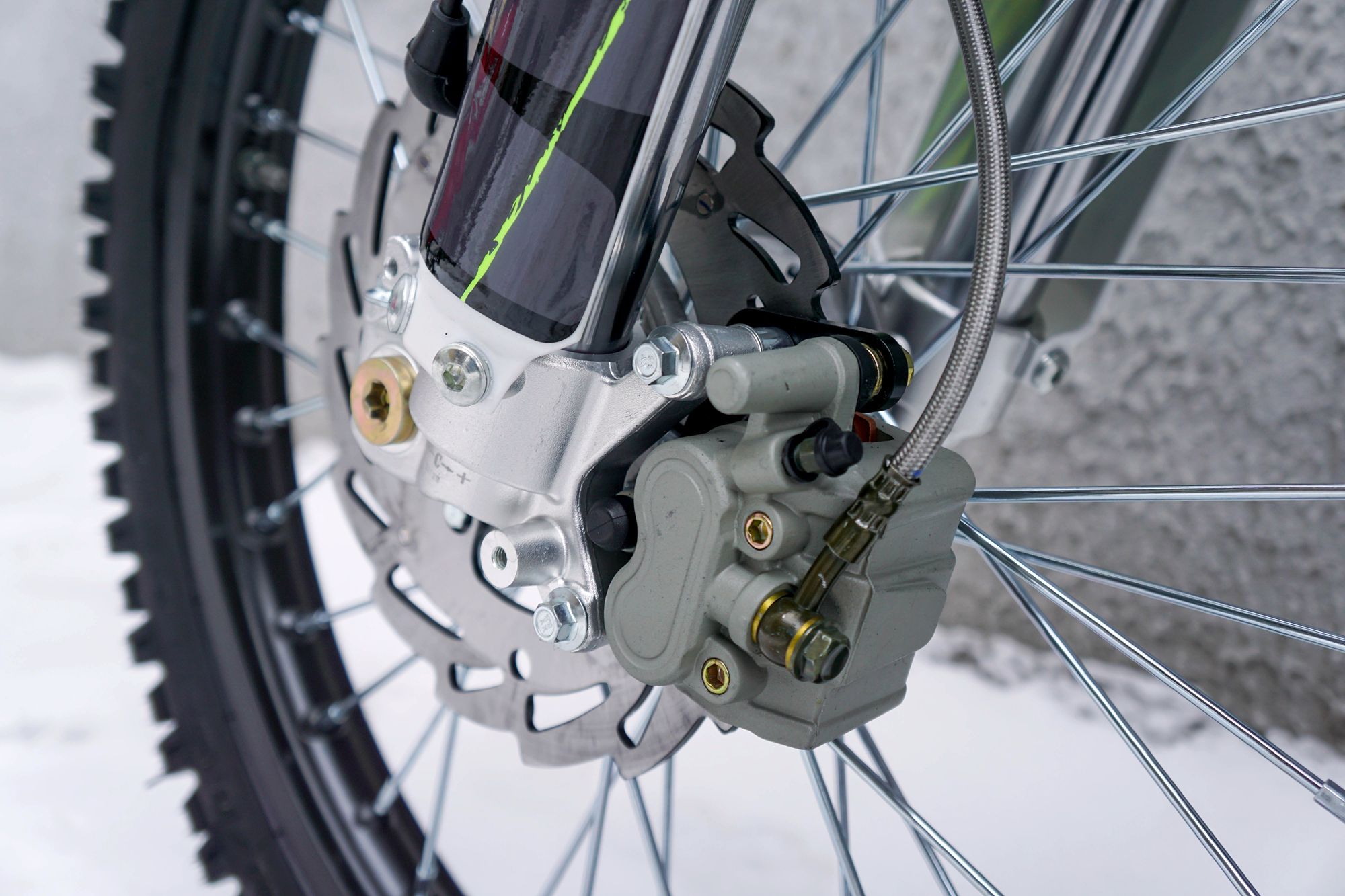 Эндуро / кроссовый мотоцикл BSE Z5 Neon Black