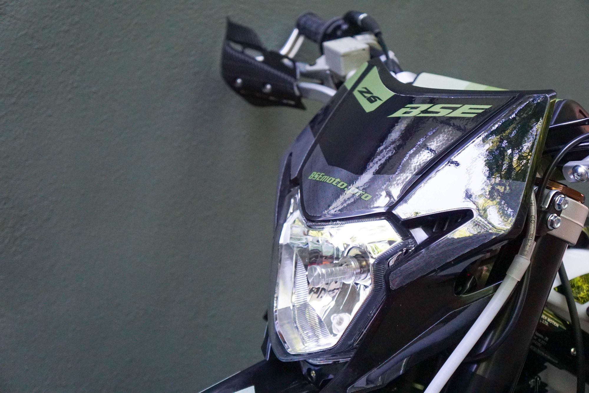 Эндуро / кроссовый мотоцикл BSE Z6 Camo Green (010)