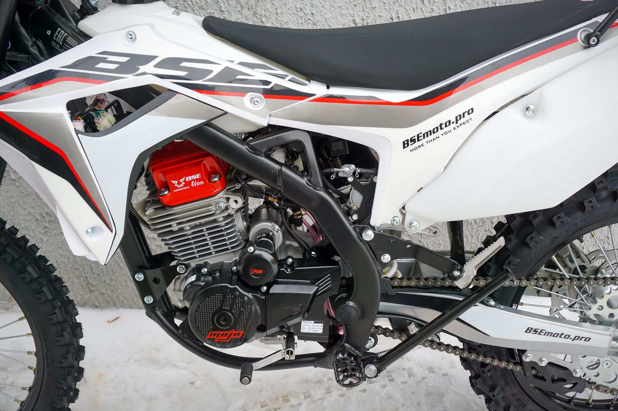 Эндуро / кроссовый мотоцикл BSE Z6 Y Factory Metallic без ПТС(020)