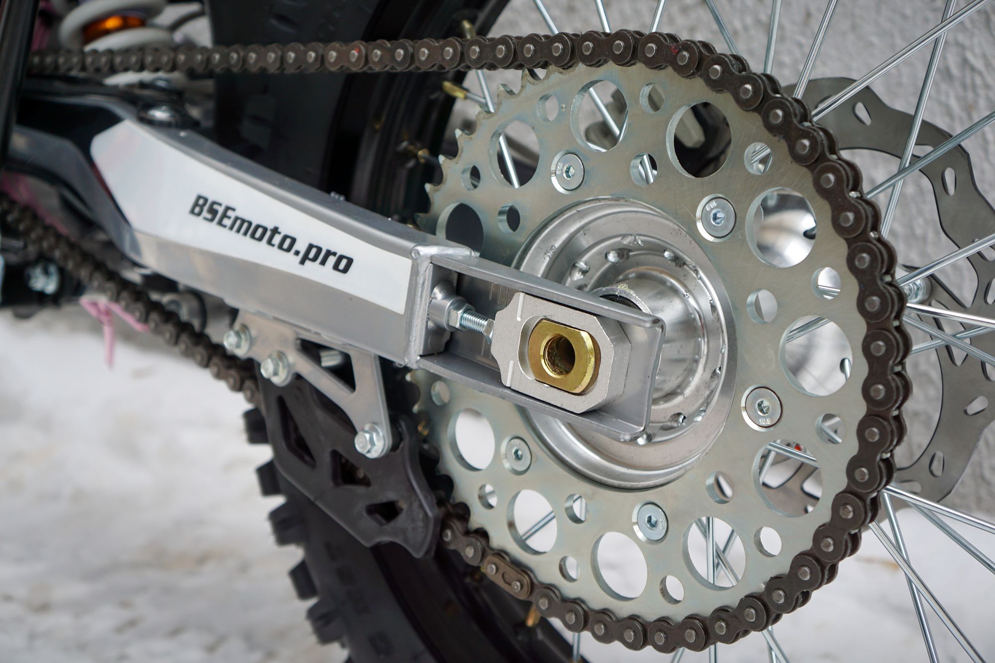 Эндуро / кроссовый мотоцикл BSE Z6 Y Factory Metallic без ПТС(020)