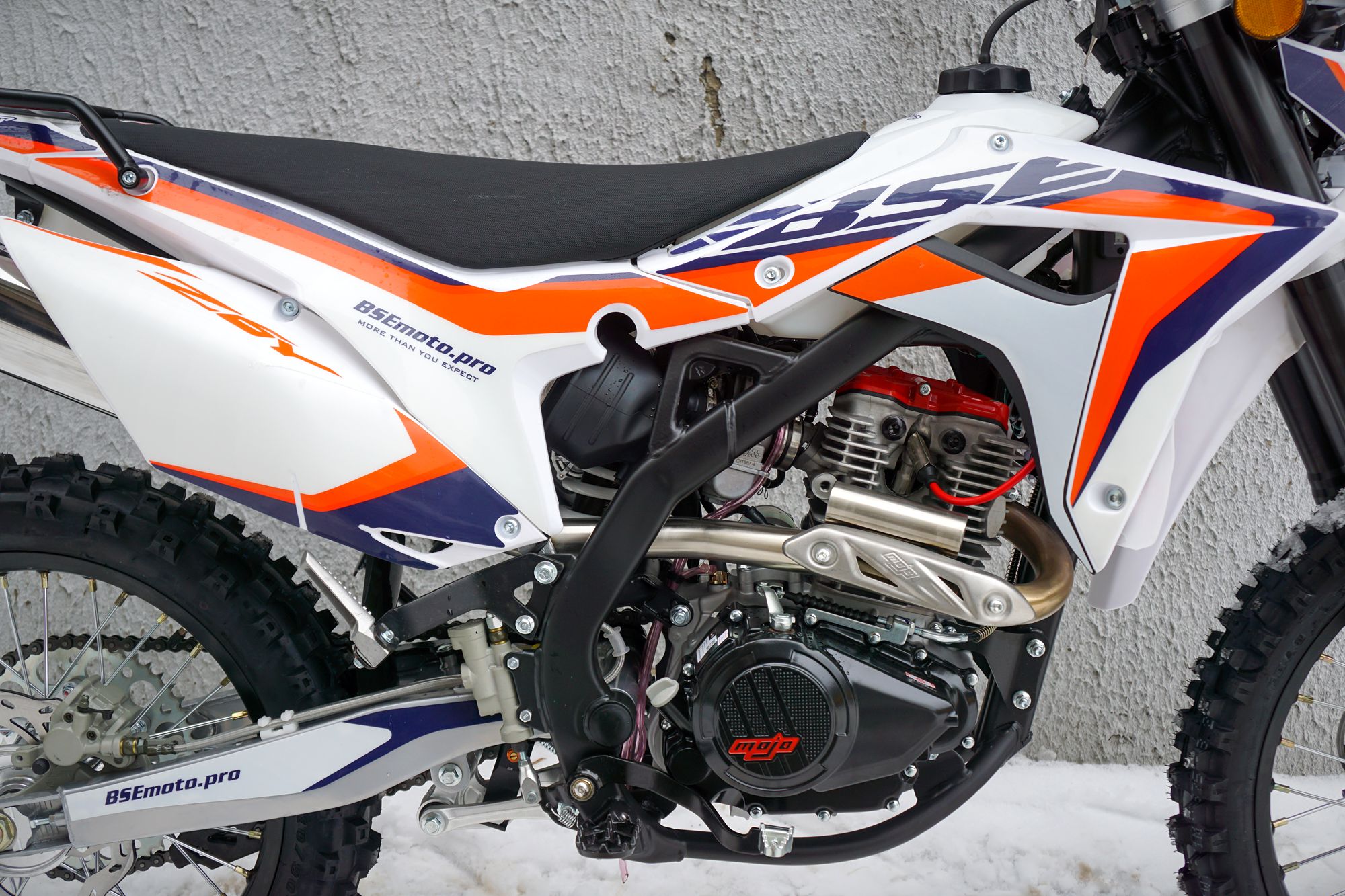 Эндуро / кроссовый мотоцикл BSE Z6 Y Road Orange без ПТС(020)