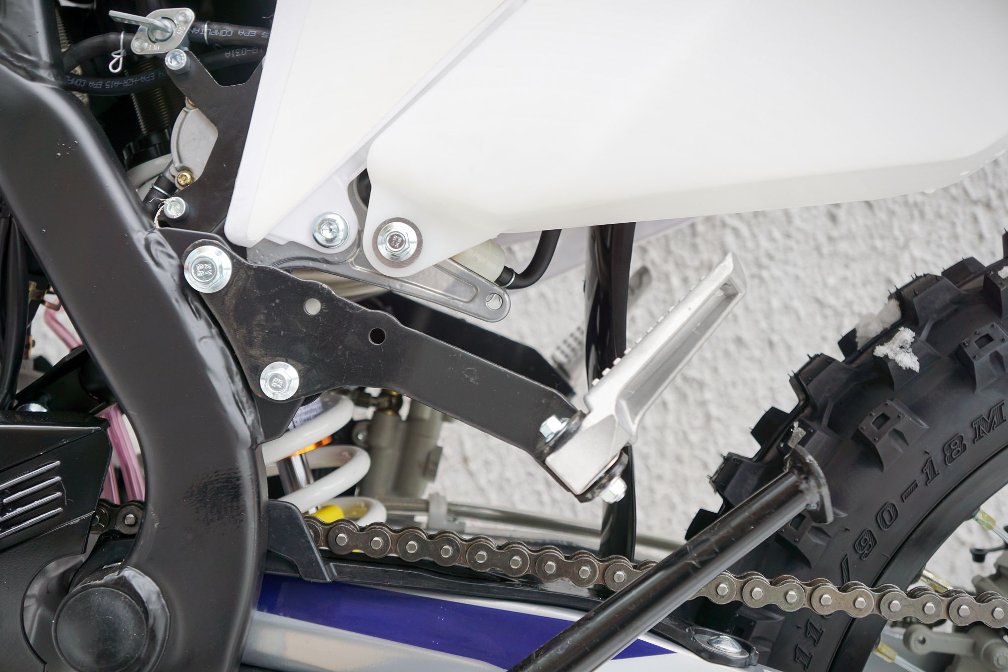 Эндуро / кроссовый мотоцикл BSE Z6 Y Road Orange без ПТС(020)