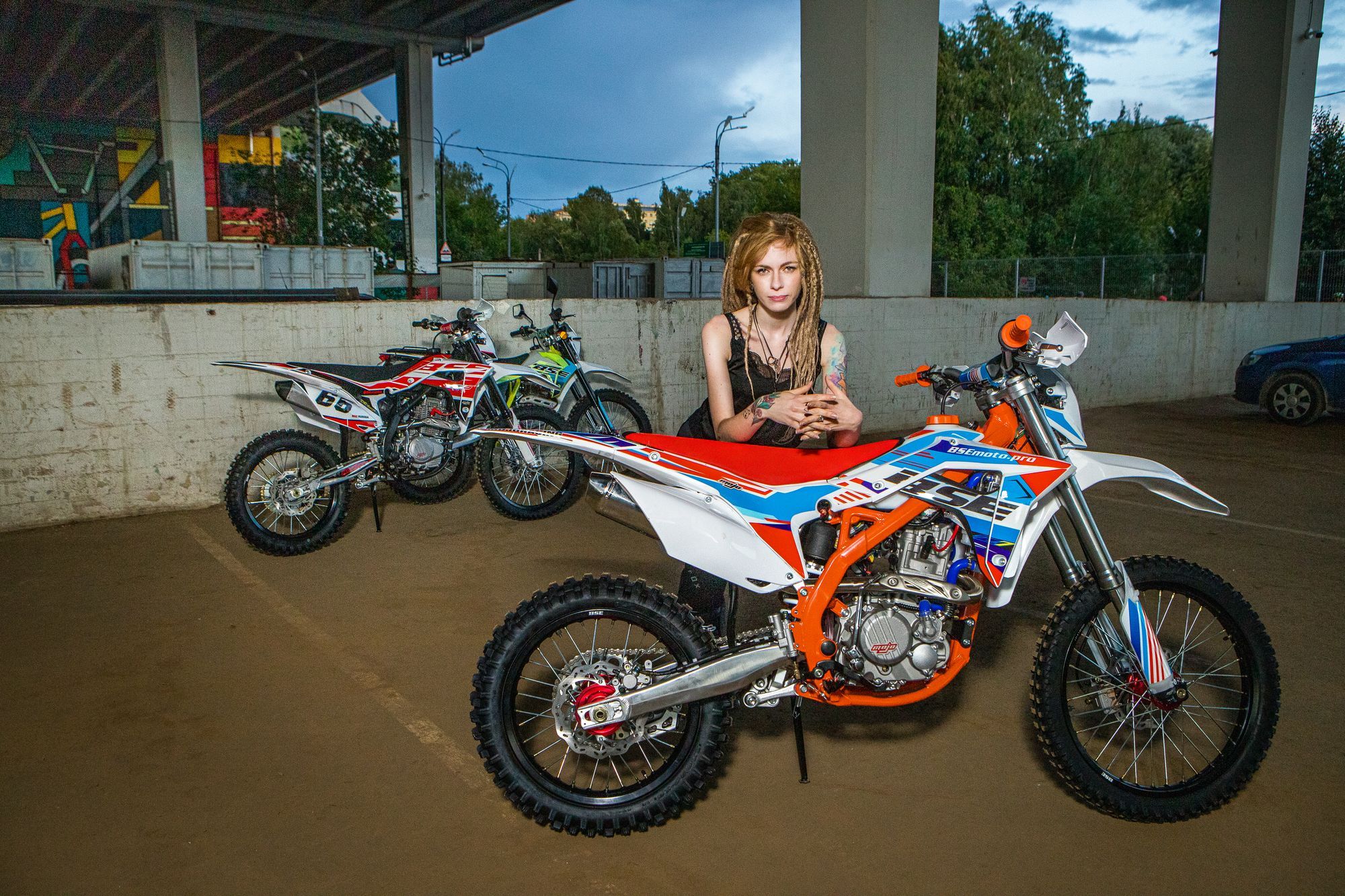 Кроссовый мотоцикл BSE Z7 300e 21/18 1