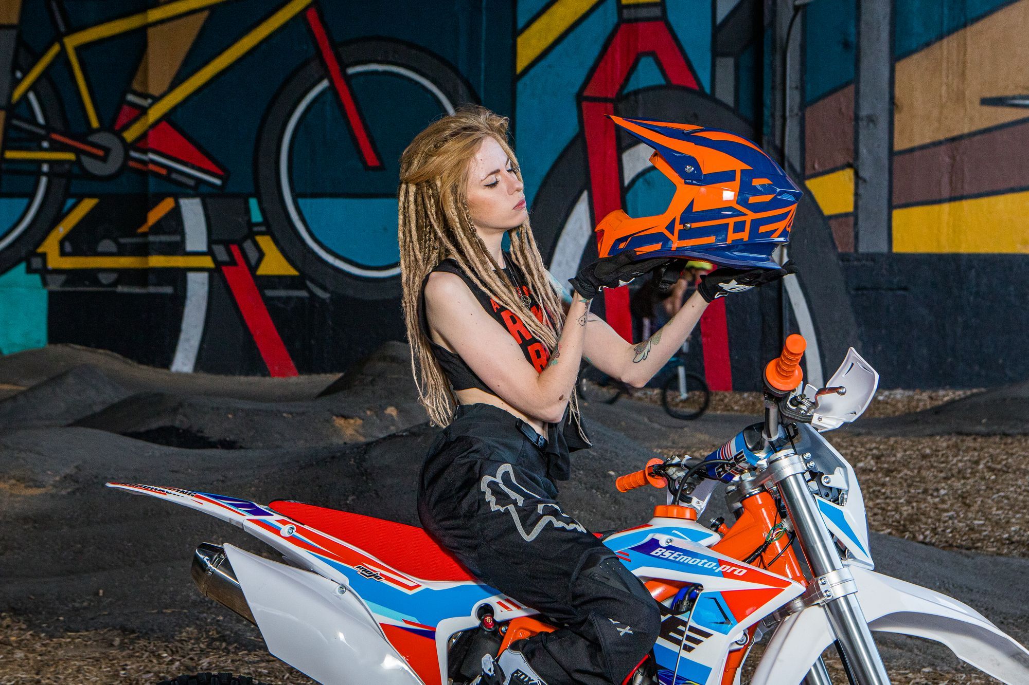 Кроссовый мотоцикл BSE Z7 300e 21/18 1