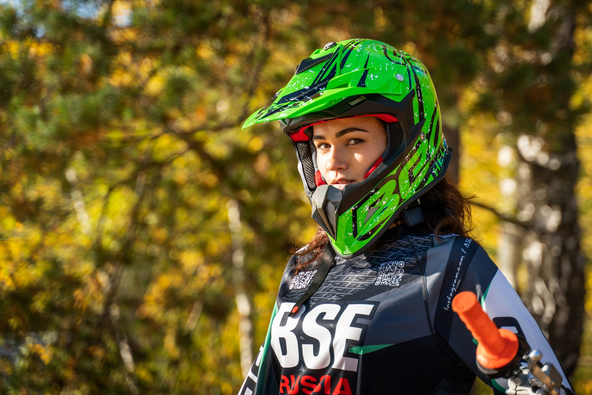 Кроссовый мотоцикл BSE Z7 300e 21/18 Orange Blast 1