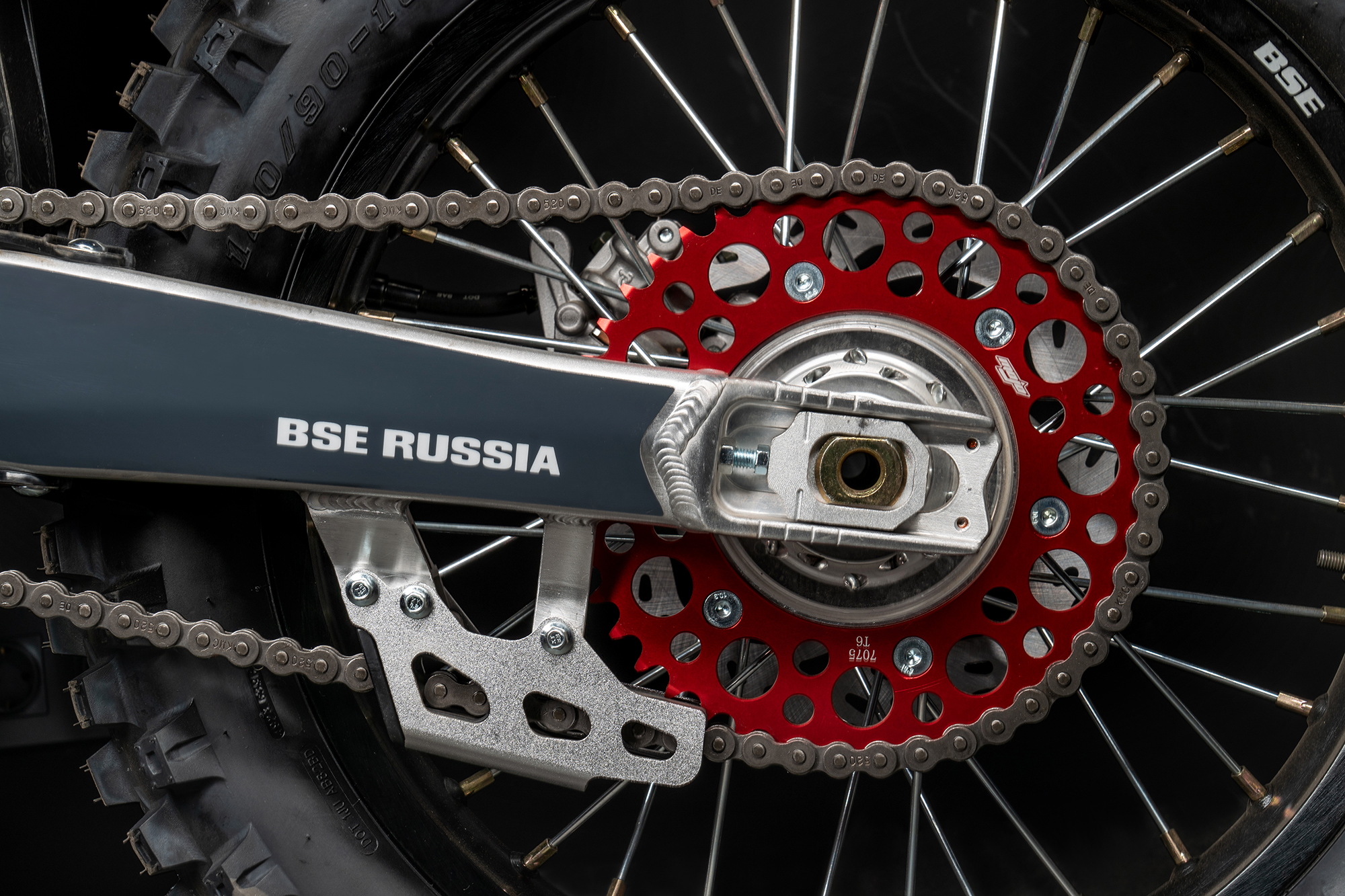 Эндуро / кроссовый мотоцикл BSE Z7 Orange Neon (ZS174MN-3)