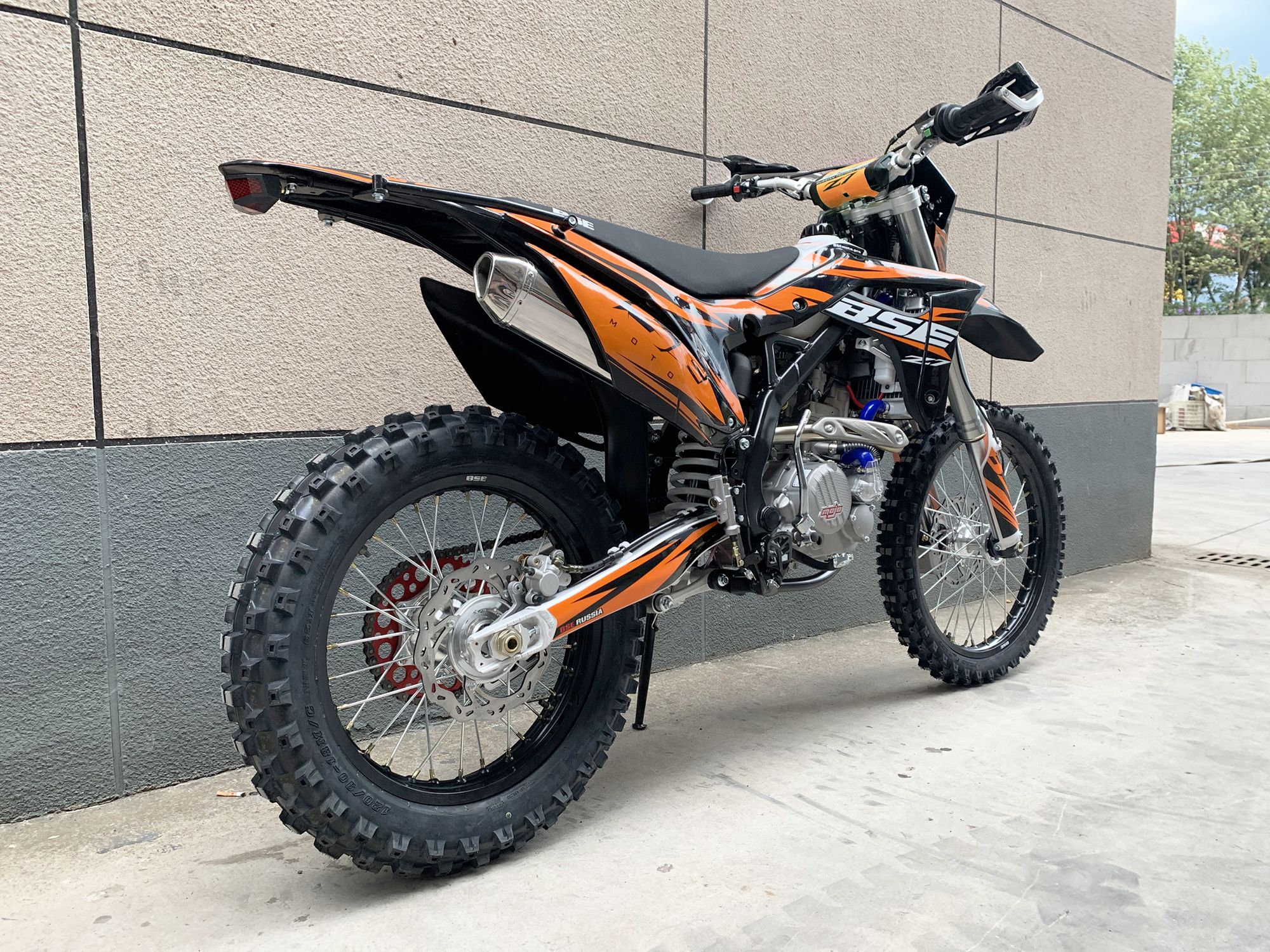 Кроссовый мотоцикл BSE Z7 300e 21/18 Orange Blast 2