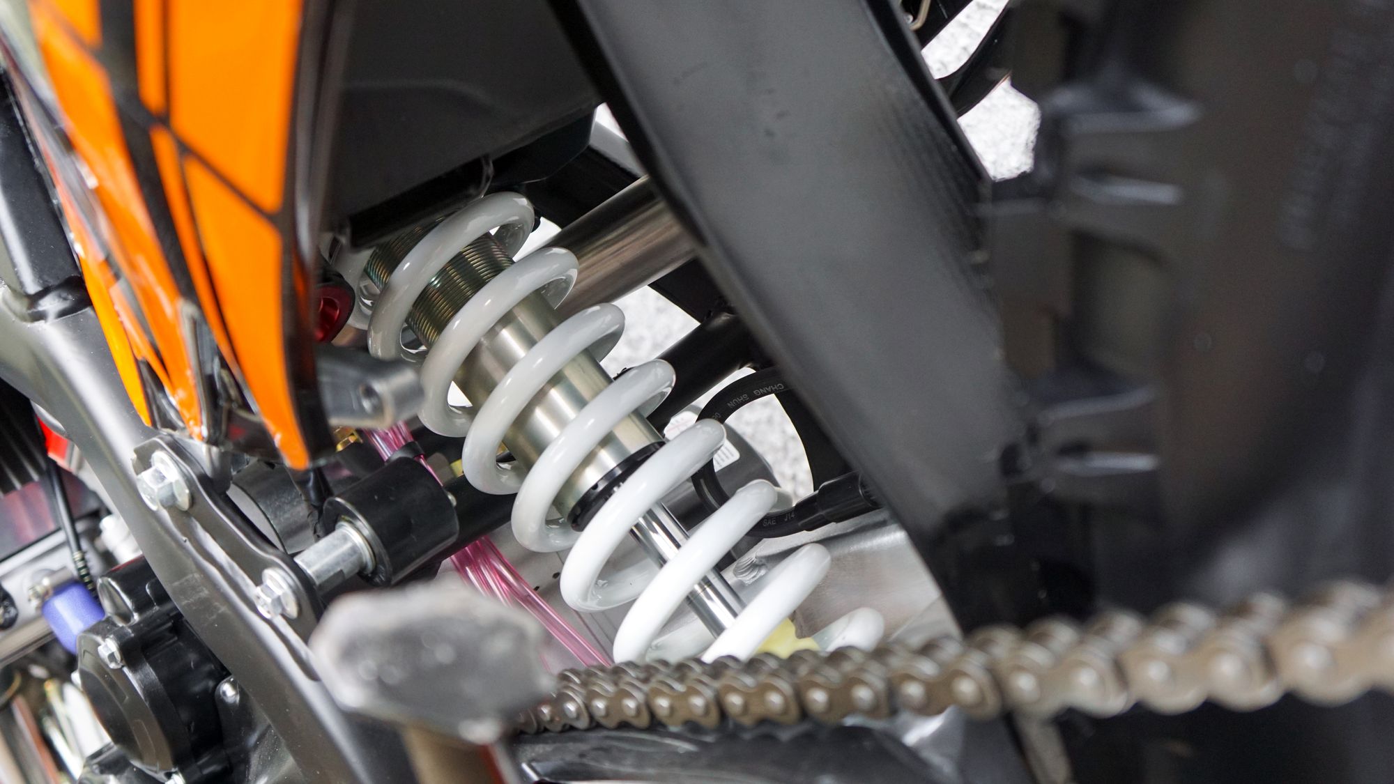 Эндуро / кроссовый мотоцикл BSE Z7 Orange Blast (015)